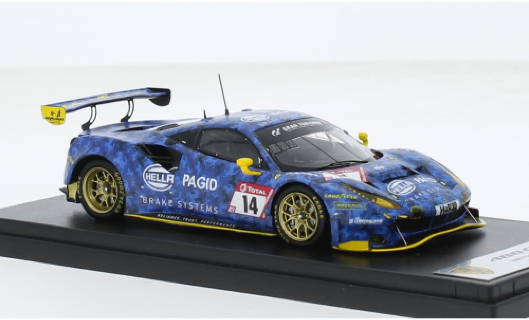 Ferrari 488 1/43 Look Smart GT3 EVO No.14 Hella Pagid - racing one 24h N&uuml;rburgring 2021 1:43 diecast model cars