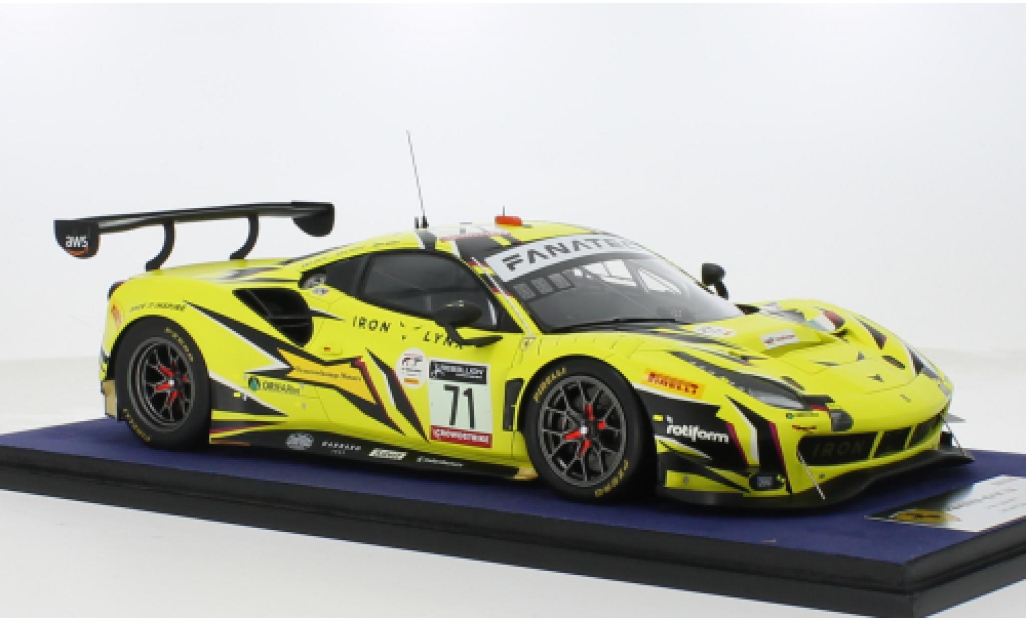 Ferrari 488 1/18 Look Smart GT3 EVO No.71 Iron Lynx 24h Spa 2022 1:18 diecast model cars