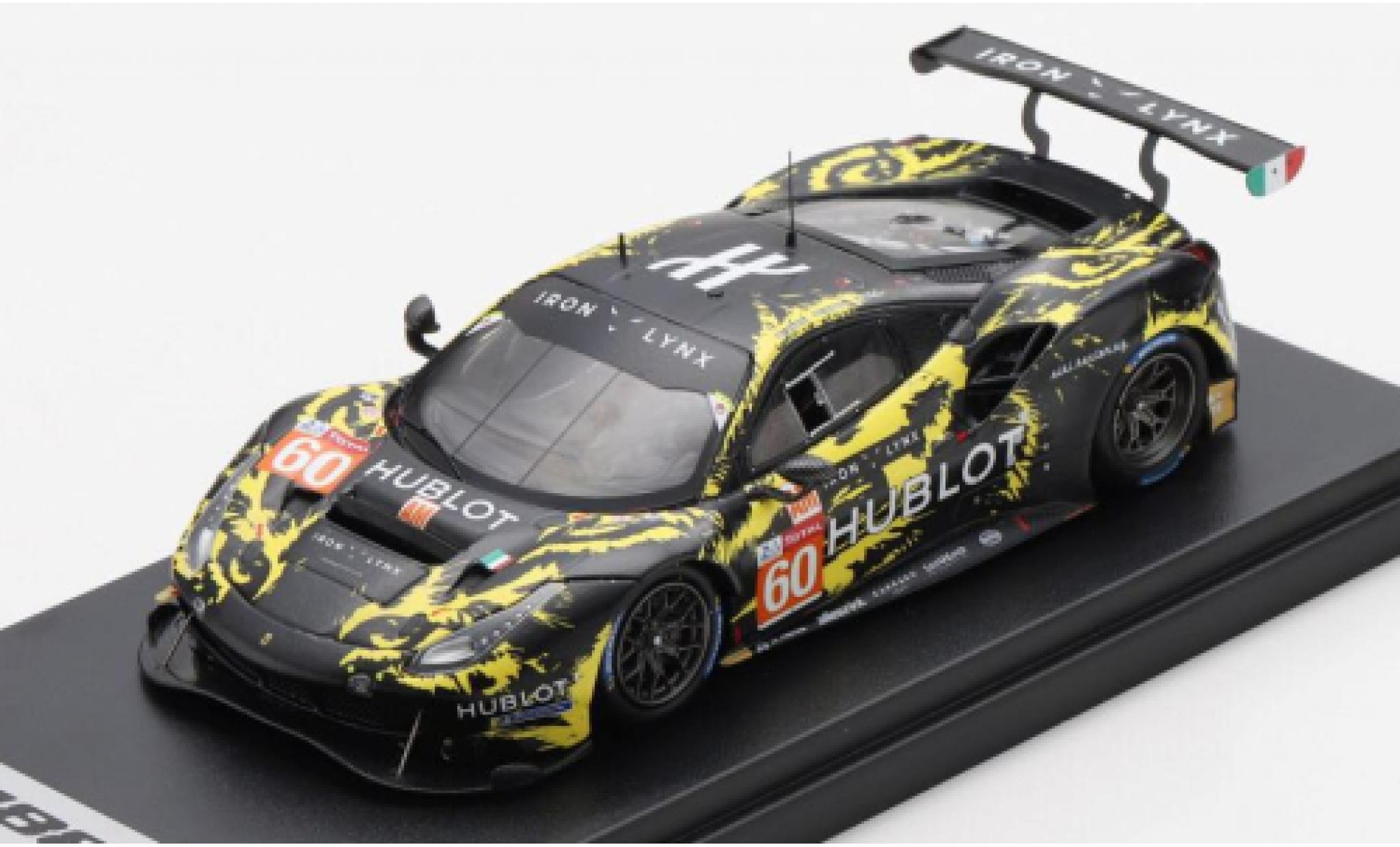 Ferrari 488 1/43 Look Smart GTE EVO No.60 Iron Lynx 24h Le Mans 2020 G.Pianezzola/P.Ruberti/C.Schiavoni diecast model cars