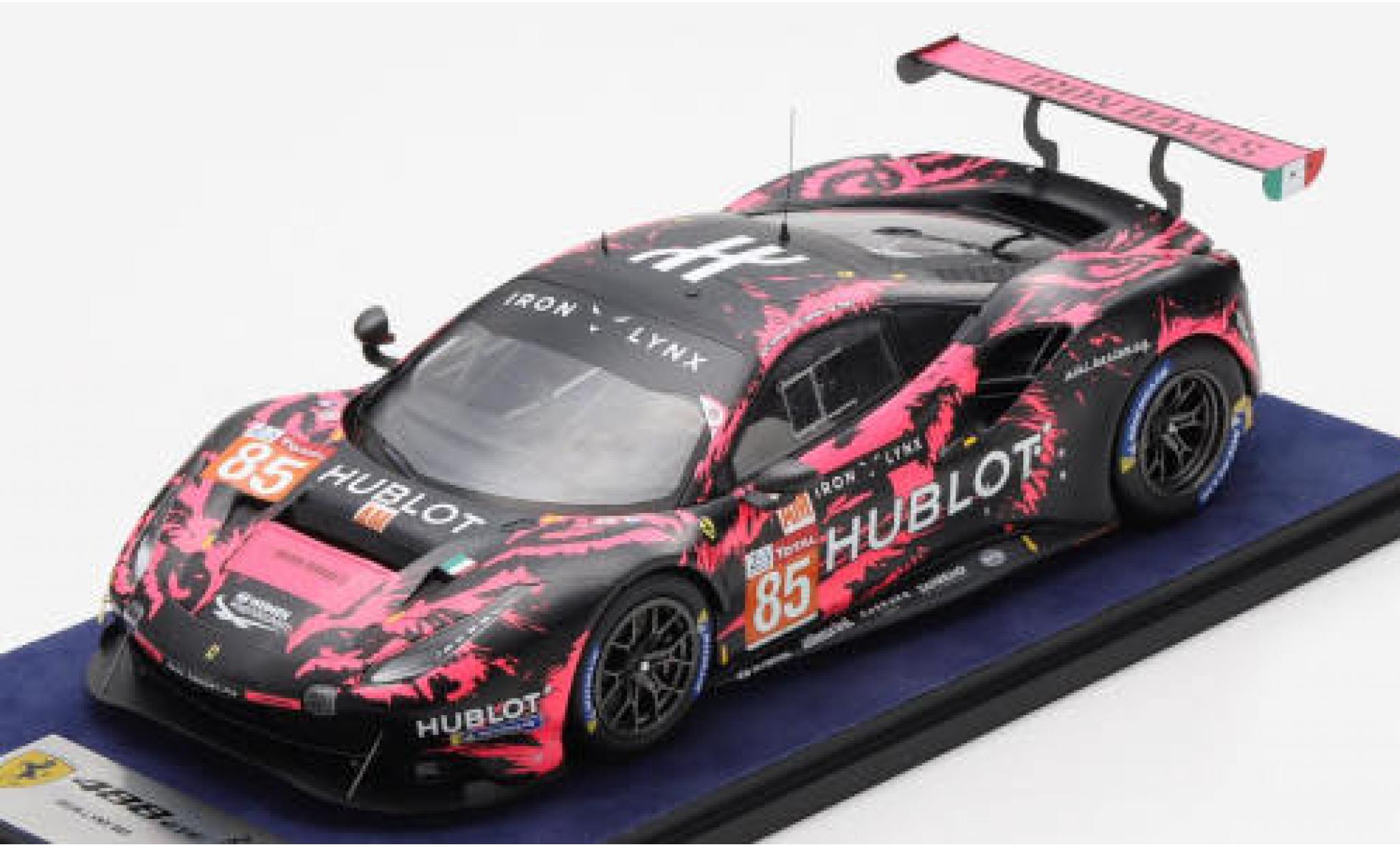 Ferrari 488 1/43 Look Smart GTE EVO No.85 Iron Lynx 24h Le Mans 2020 R.Frey/M.Gatting/M.Gostner diecast model cars
