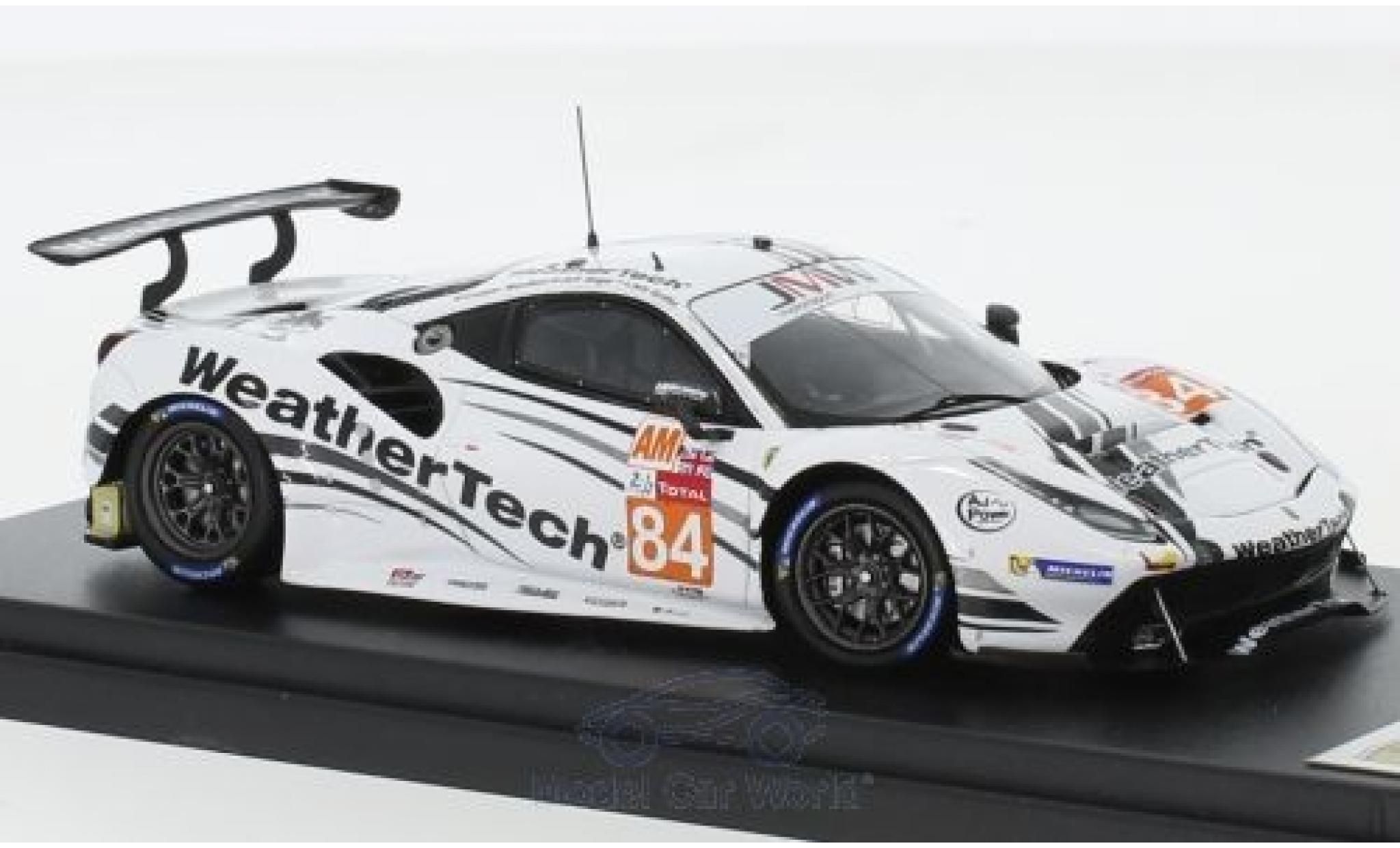 Ferrari 488 1/43 Look Smart GTE No.84 JMW Motorsport 24h Le Mans 2018 L.Griffin/C.MacNeil/J.Segal diecast model cars