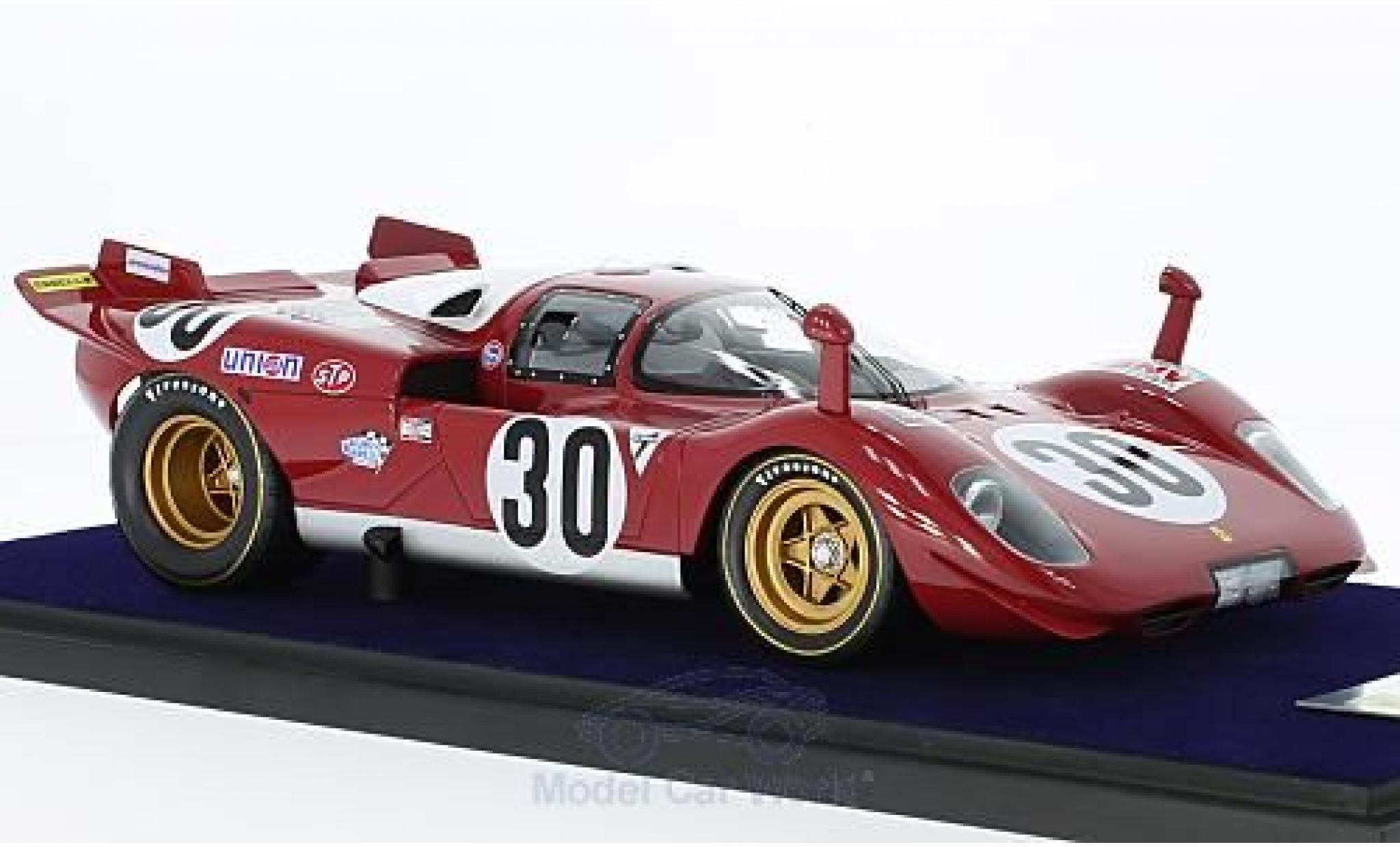 Ferrari 512 1/18 Look Smart S No.30 Scuderia Piccho Rosso 24h Daytona 1970 C.Manfredini/G.Moretti diecast model cars