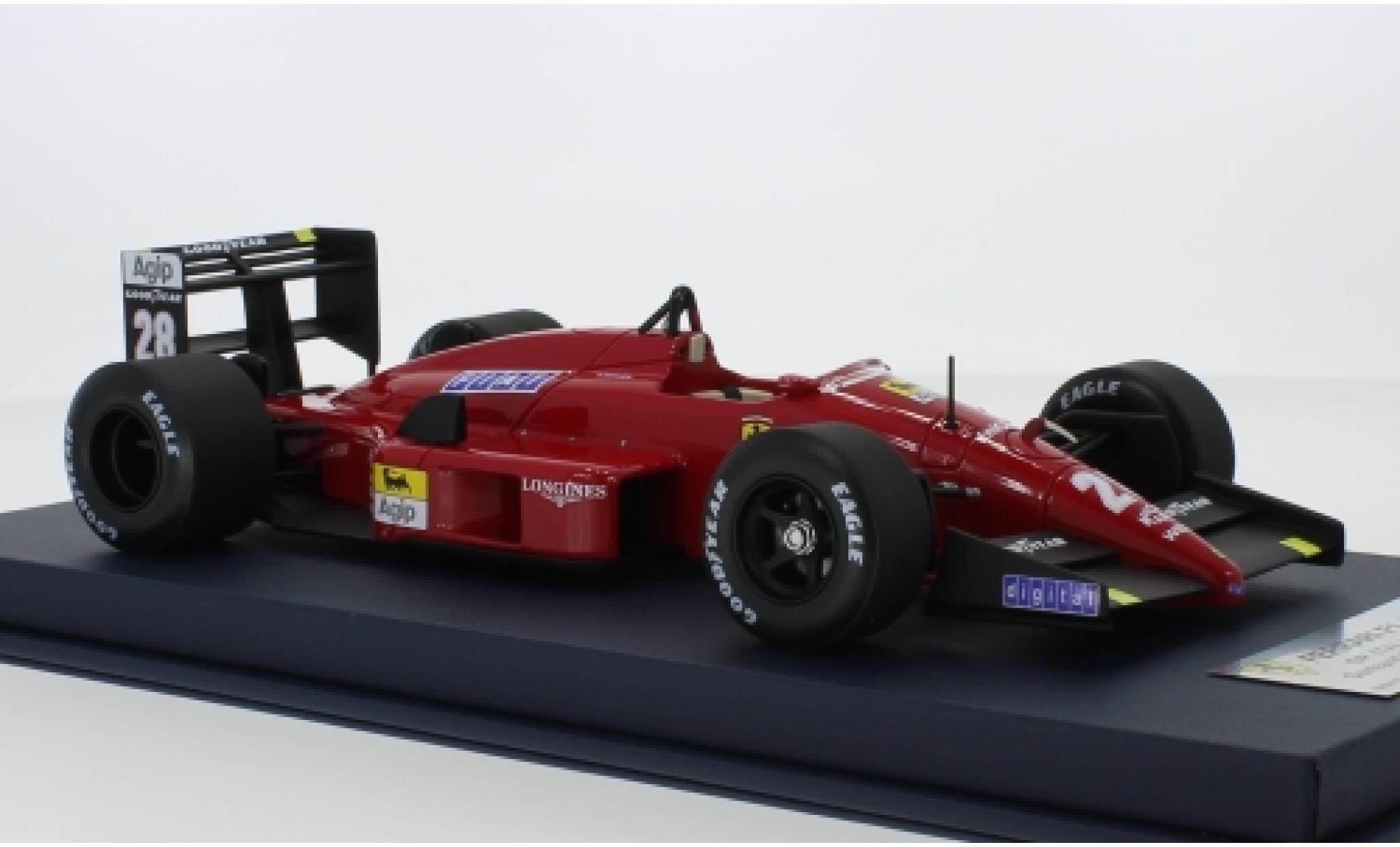 Ferrari F1 1/18 Look Smart -87/88 No.28 Formel 1 GP Italien 1988 G.Berger diecast model cars
