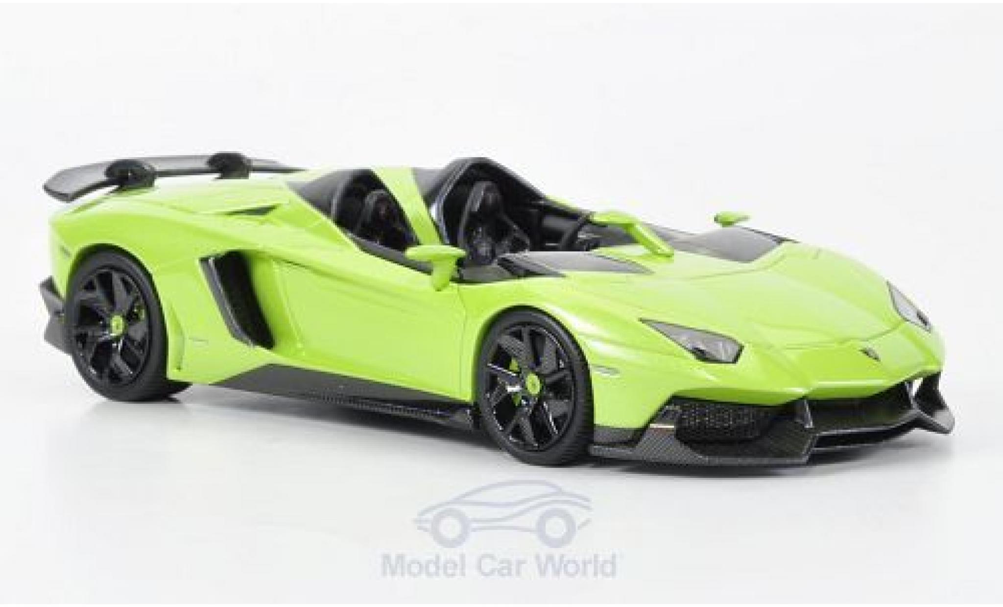 Lamborghini Aventador J 1/43 Look Smart J metallic green 2012 Autosalon Genf diecast model cars