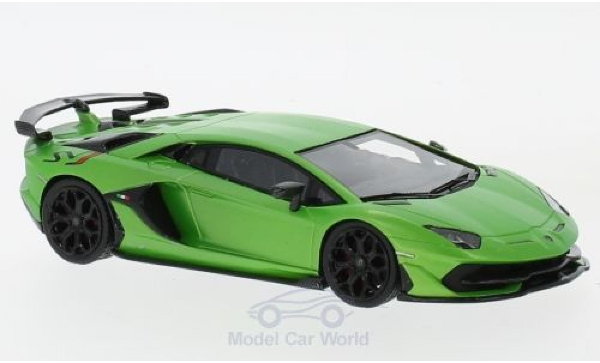 Lamborghini Aventador 1/43 Look Smart SVJ matt-green diecast model cars