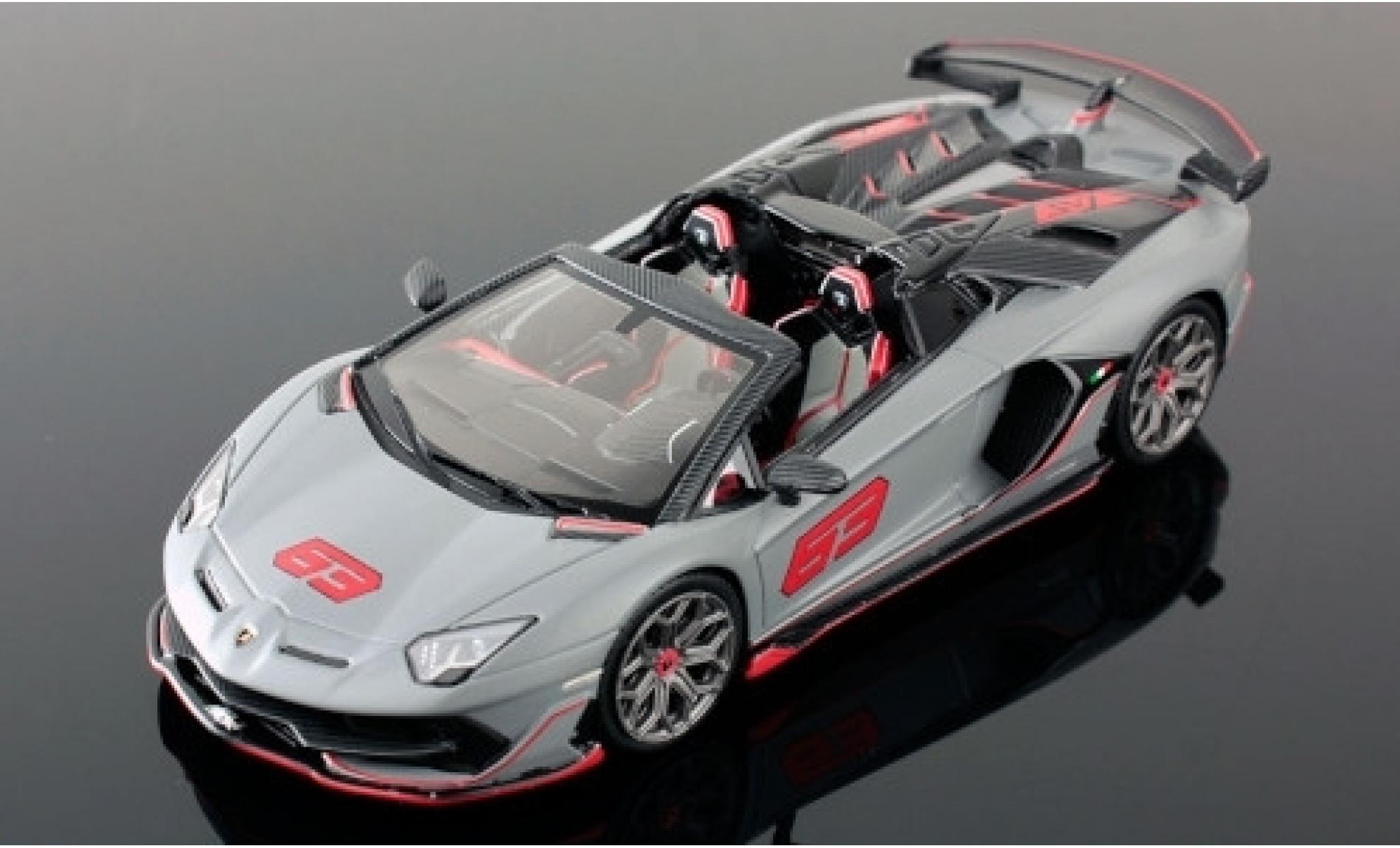 Lamborghini Aventador 1/43 Look Smart SVJ Roadster No.63 diecast model cars