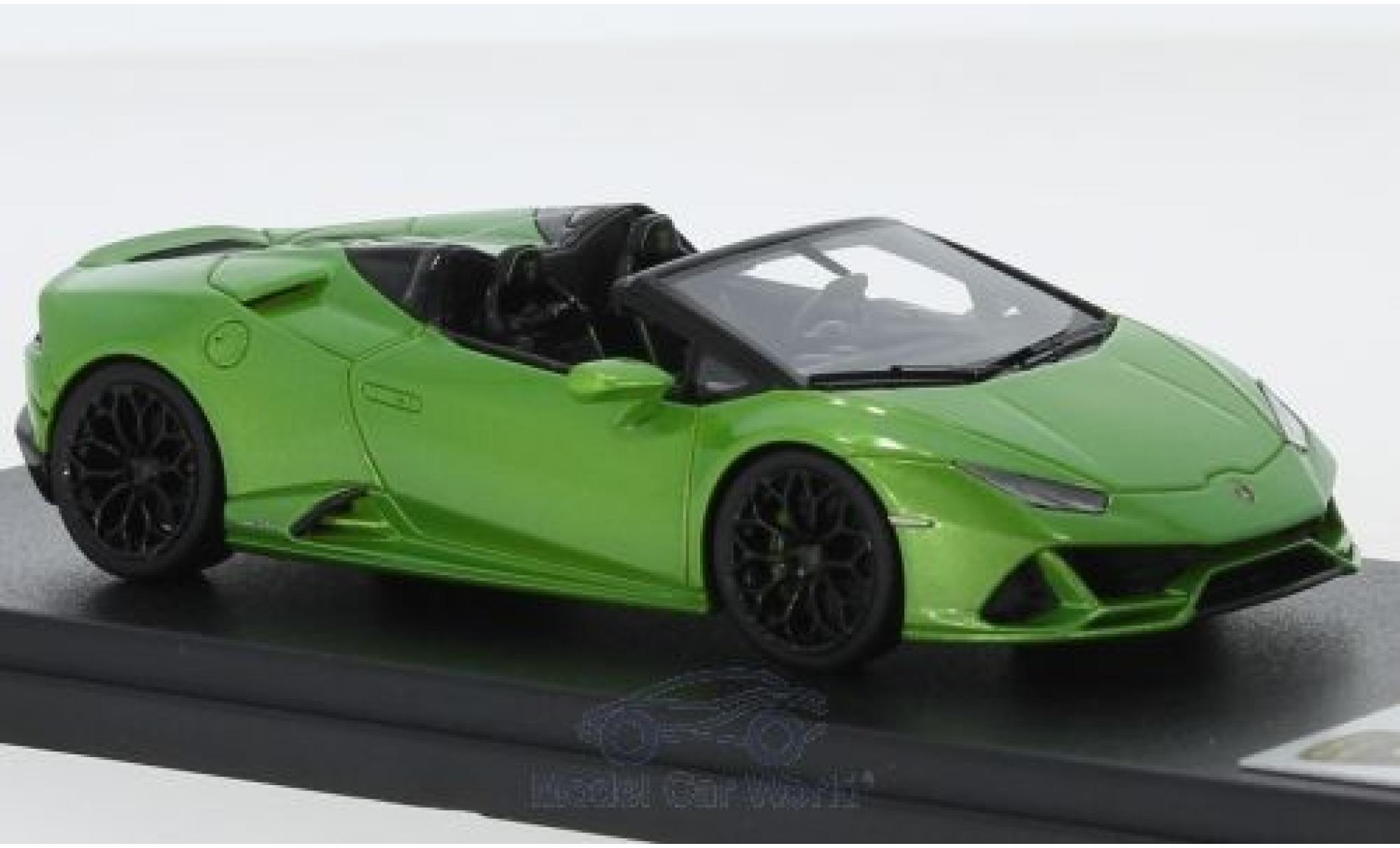 Lamborghini Huracan 1/43 Look Smart Evo Spyder green diecast model cars