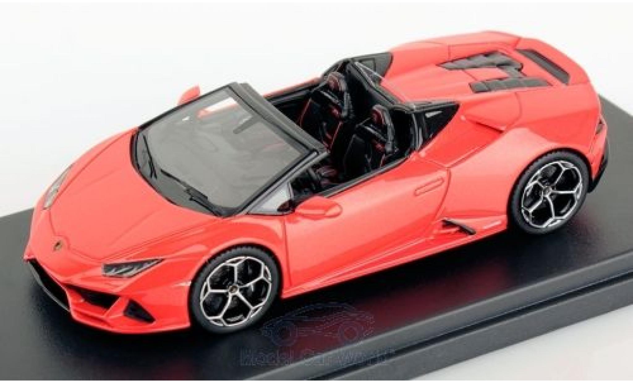 Lamborghini Huracan 1/43 Look Smart Evo Spyder metallic orange 2019 diecast model cars