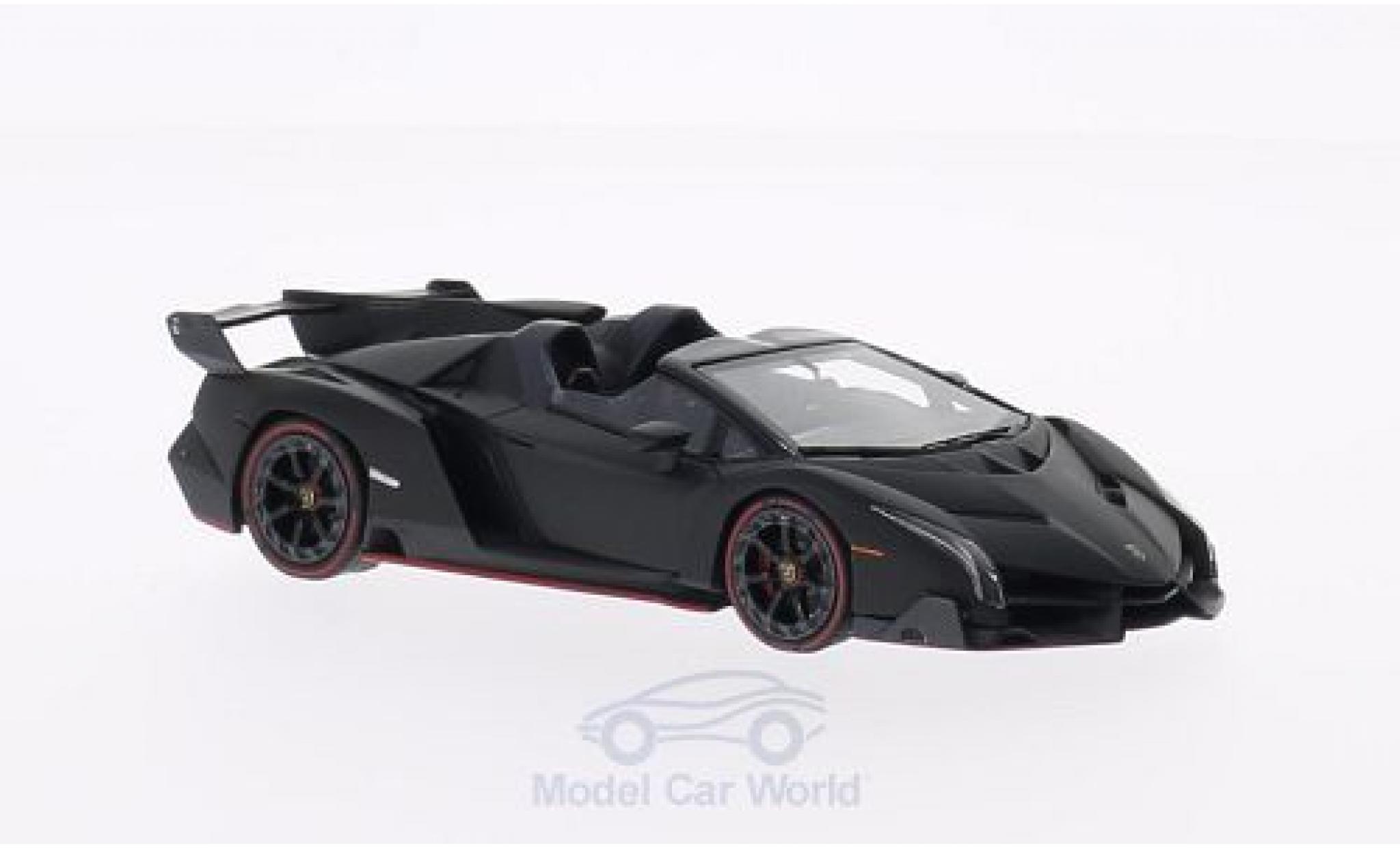 Lamborghini Veneno 1/43 Look Smart matt-black diecast model cars