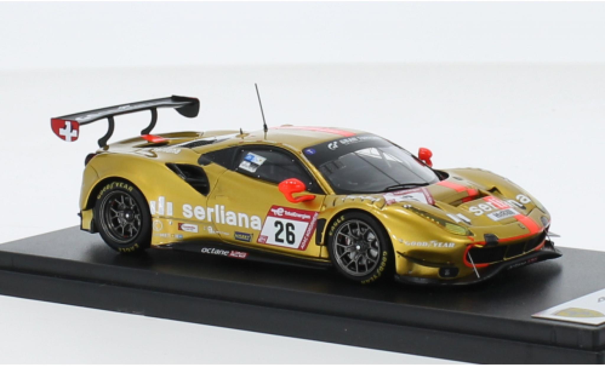 Ferrari 488 1/43 Look Smart GT3 EVO No.26 octane126 24h Nuerburgring 2022 diecast model cars