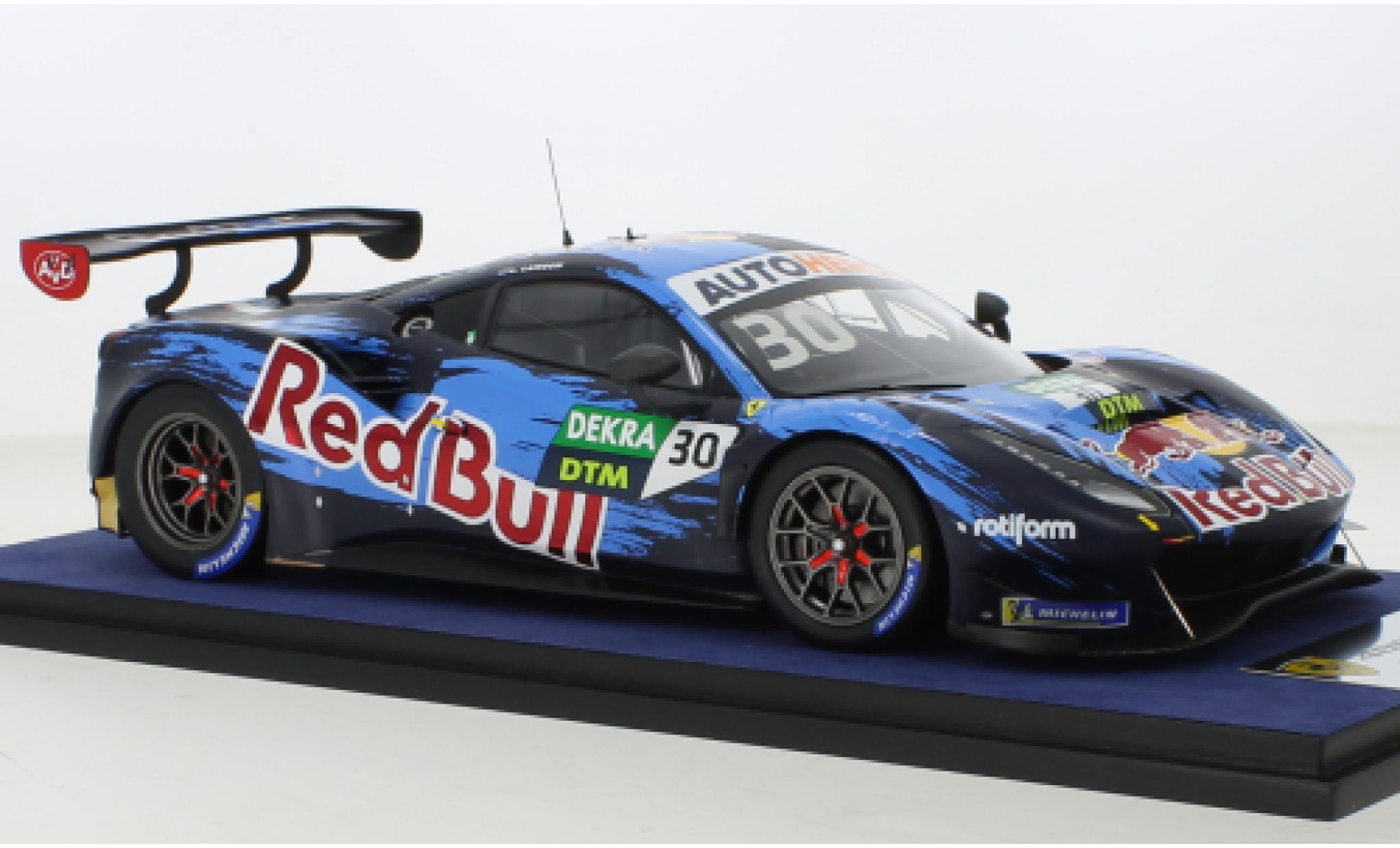 Ferrari 488 1/43 Look Smart GT3 EVO No.30 Red Bull AF Corse Red Bull DTM 2021 diecast model cars