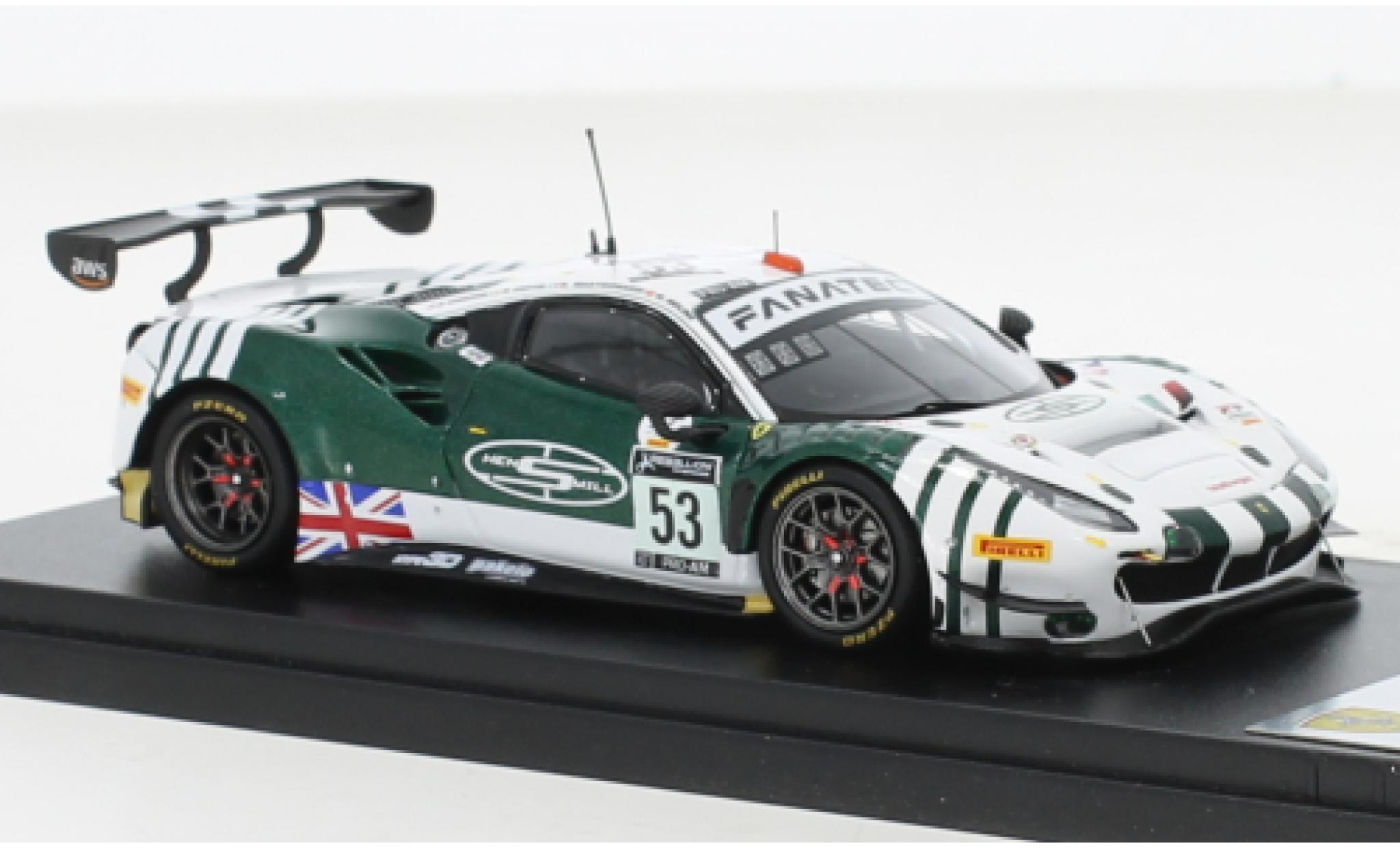 Ferrari 488 1/43 Look Smart GT3 EVO No.53 AF Corse 24h Spa 2021 diecast model cars