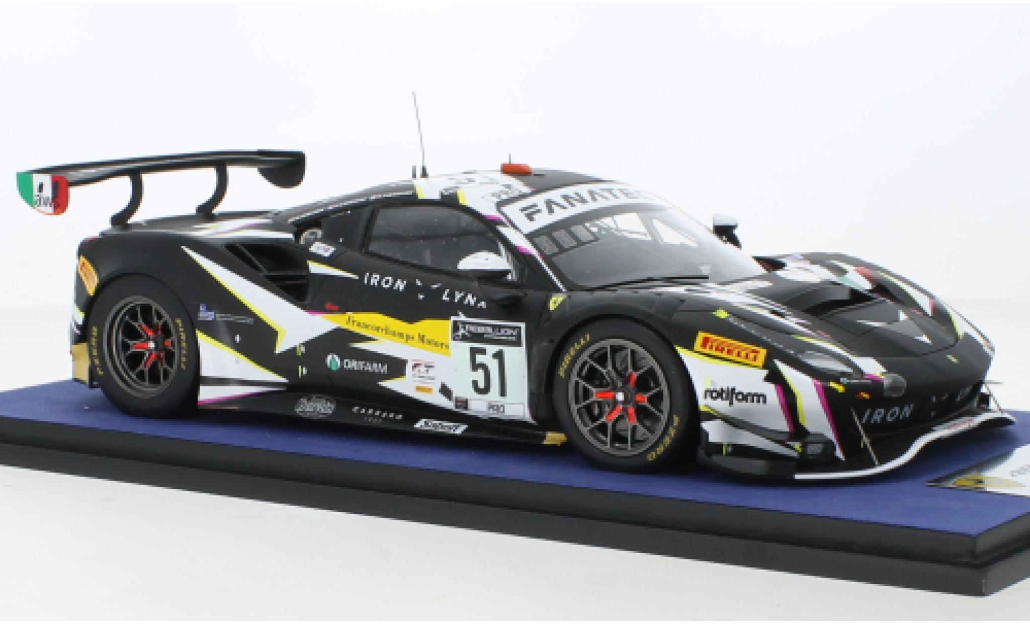 Ferrari 488 1/43 Look Smart GT3 No.51 Iron Lynx 24h Spa 2021 diecast model cars