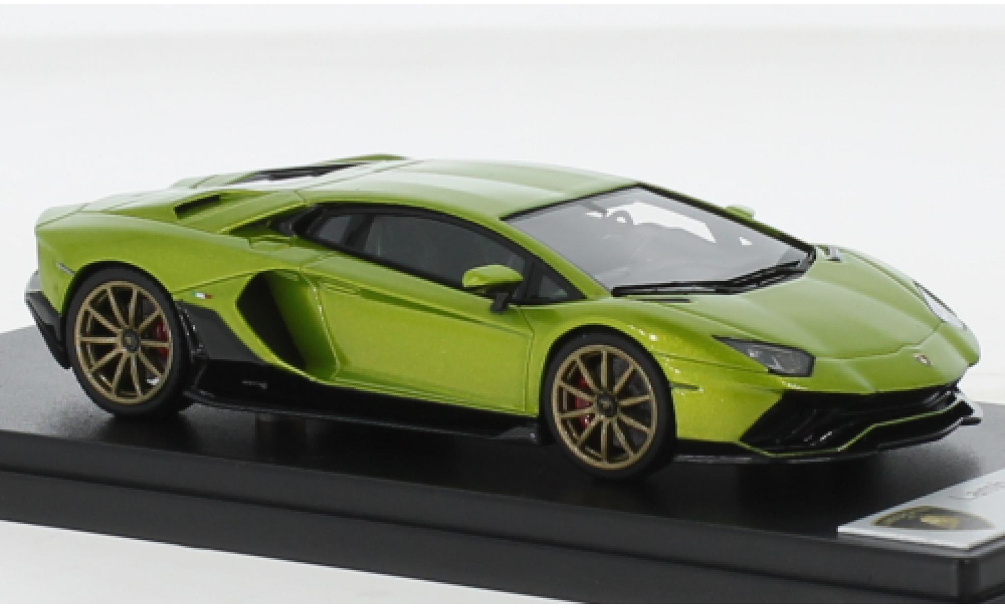 Lamborghini Aventador 1/43 Look Smart 780-4 Ultimae metallise green diecast model cars