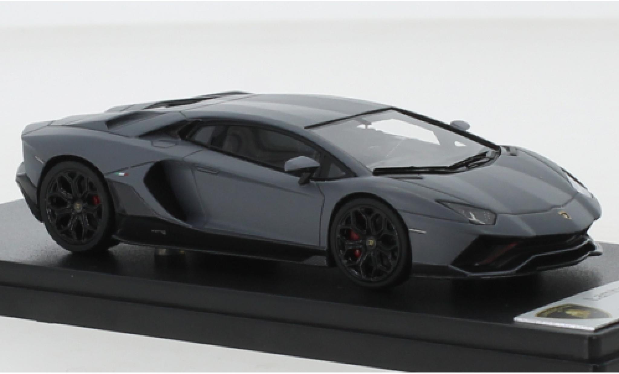 Lamborghini Aventador 1/43 Look Smart LP 780-4 Ultimae matt-grey 2021 diecast model cars