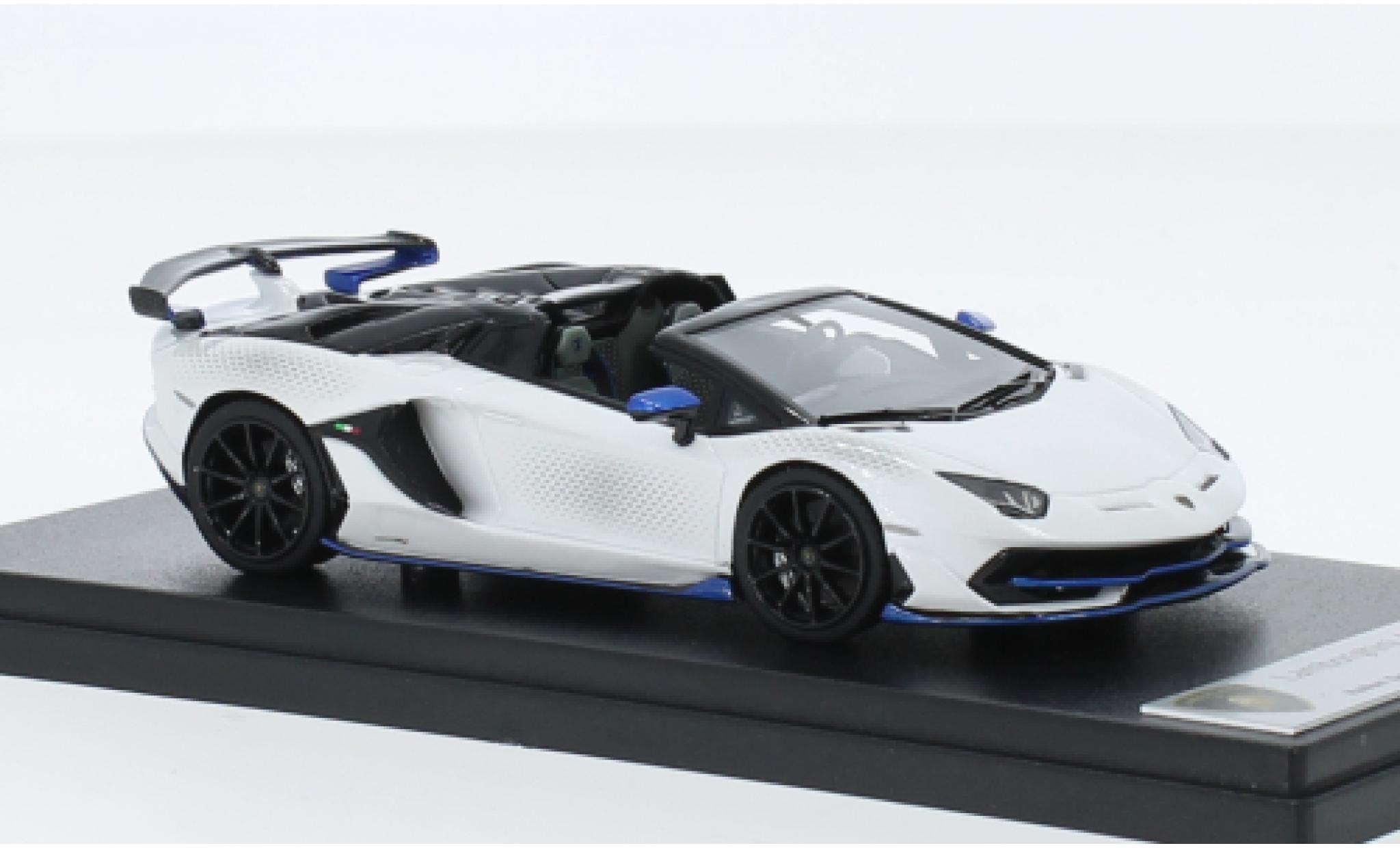 Lamborghini Aventador 1/43 Look Smart SVJ Xago Edition metallise white diecast model cars