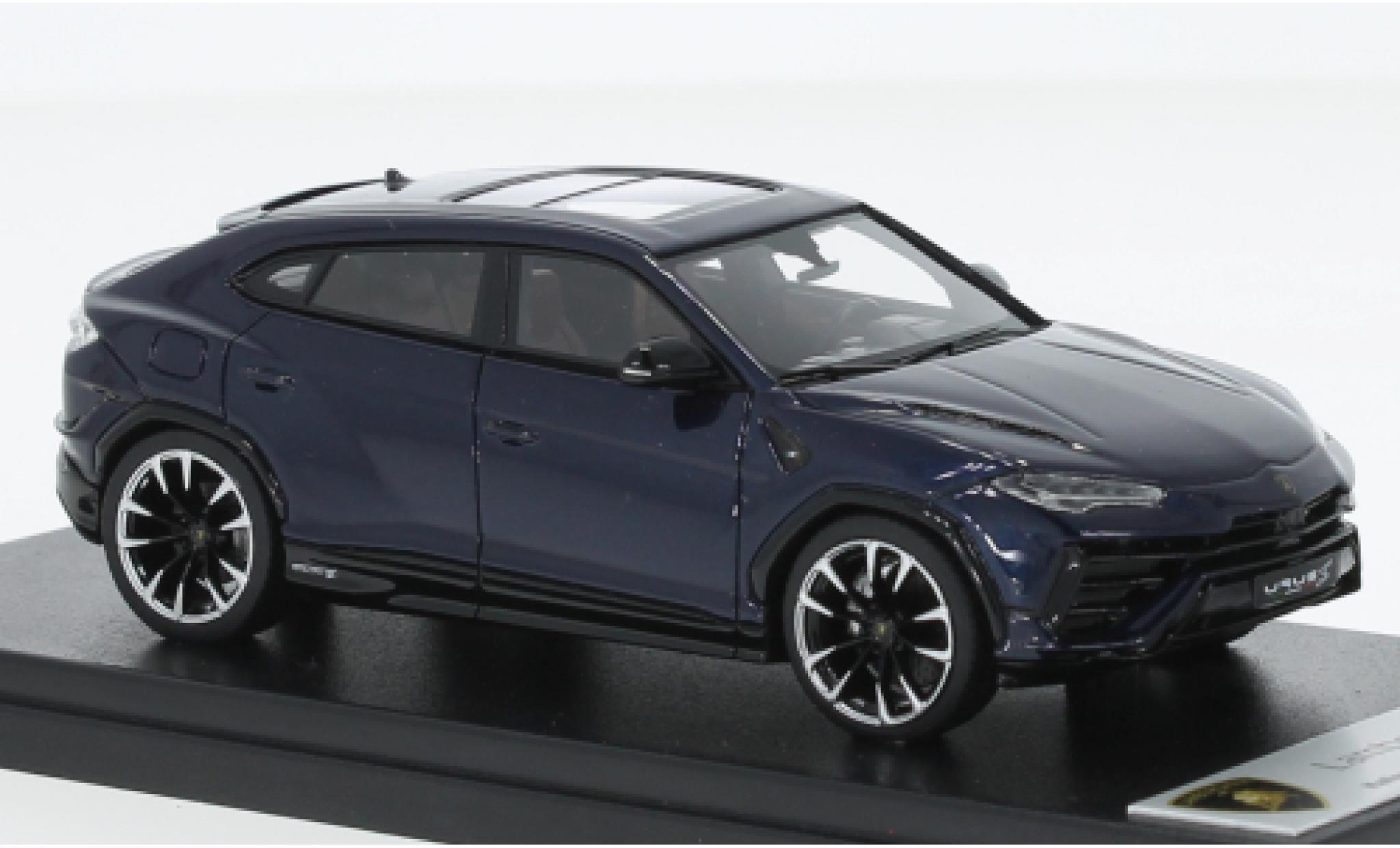 Lamborghini Urus 1/43 Look Smart S metallise blue fonc&eacute; 2022 diecast model cars
