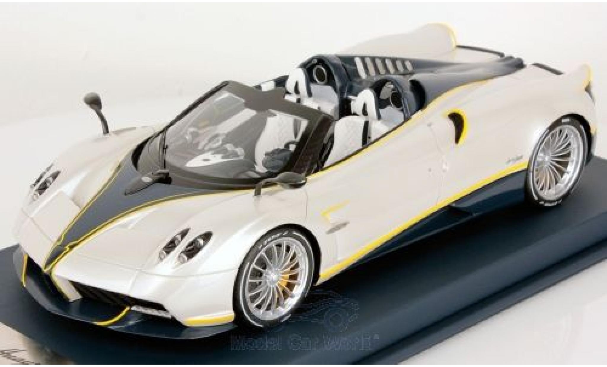 Pagani Huayra 1/18 Look Smart Roadster white/black 2017 Gyrfalcon diecast model cars