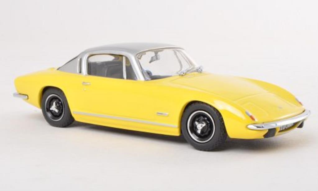 Lotus Elan 1/43 Oxford Plus 2 yellow/grey RHD diecast model cars