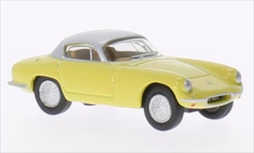 Lotus Elite 1/76 Oxford yellow/grey RHD diecast model cars