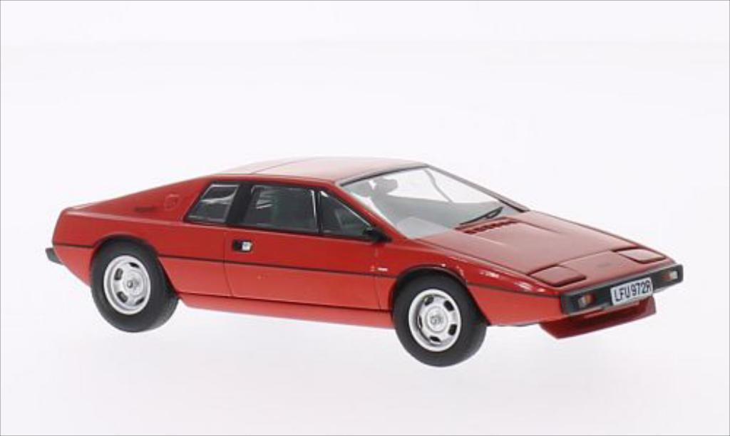 Lotus Esprit 1/43 Corgi S1 Chassis 0100G The First Production red red RHD diecast model cars