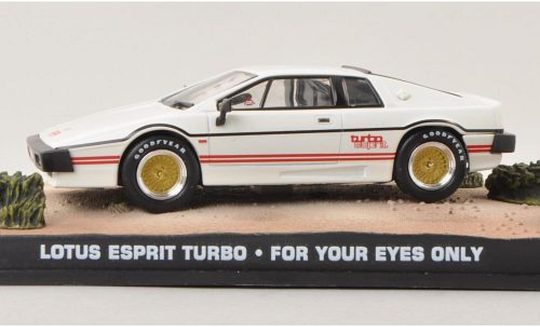 Lotus Esprit 1/43 SpecialC Turbo white .-007 1:43 diecast model cars