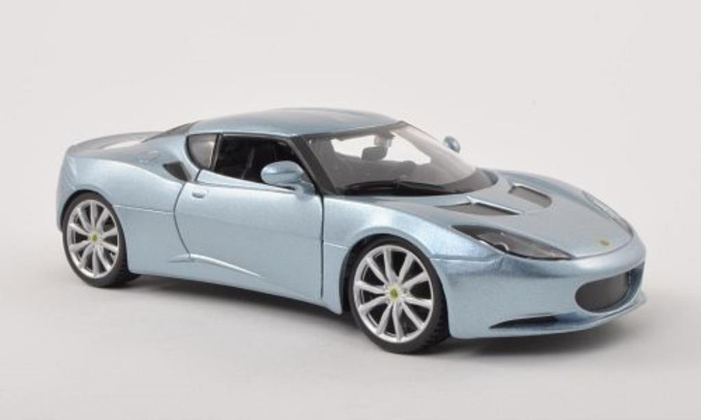 Lotus Evora S 1/24 Burago S IPS grey-blue diecast model cars