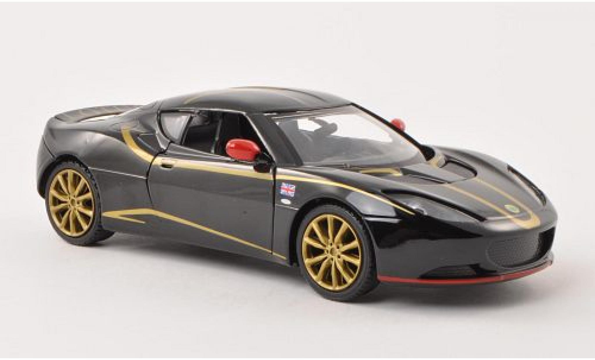 Lotus Evora 1/24 Motormax S black 1:24 diecast model cars