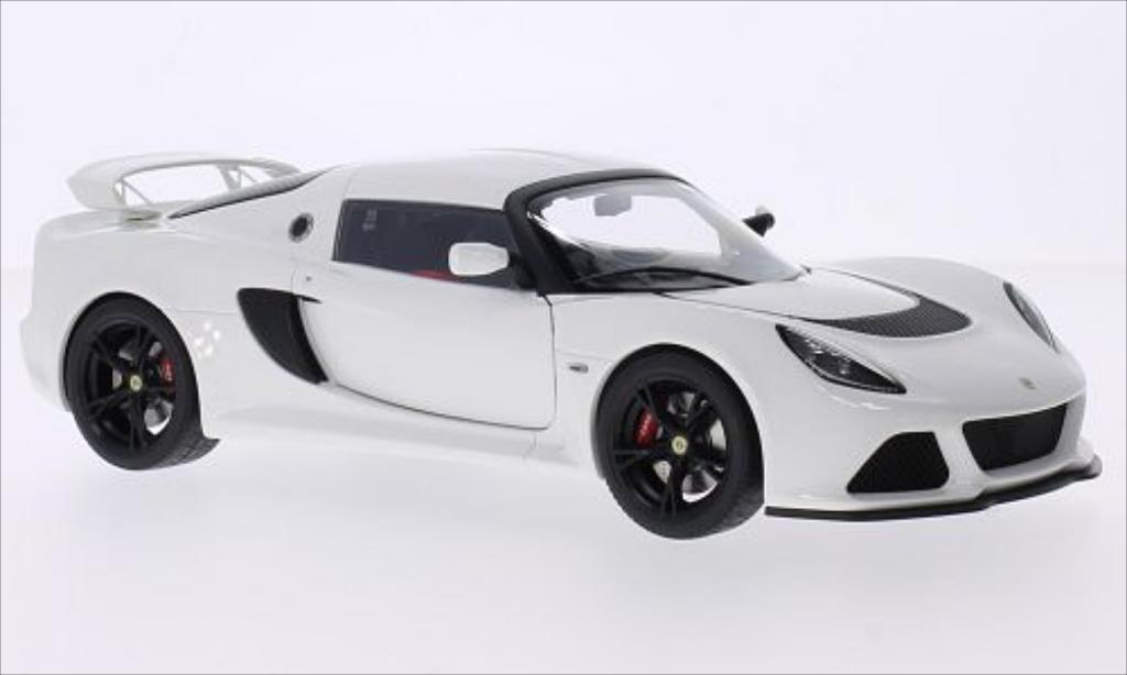Lotus Exige 1/18 Autoart S white RHD 2012 diecast model cars