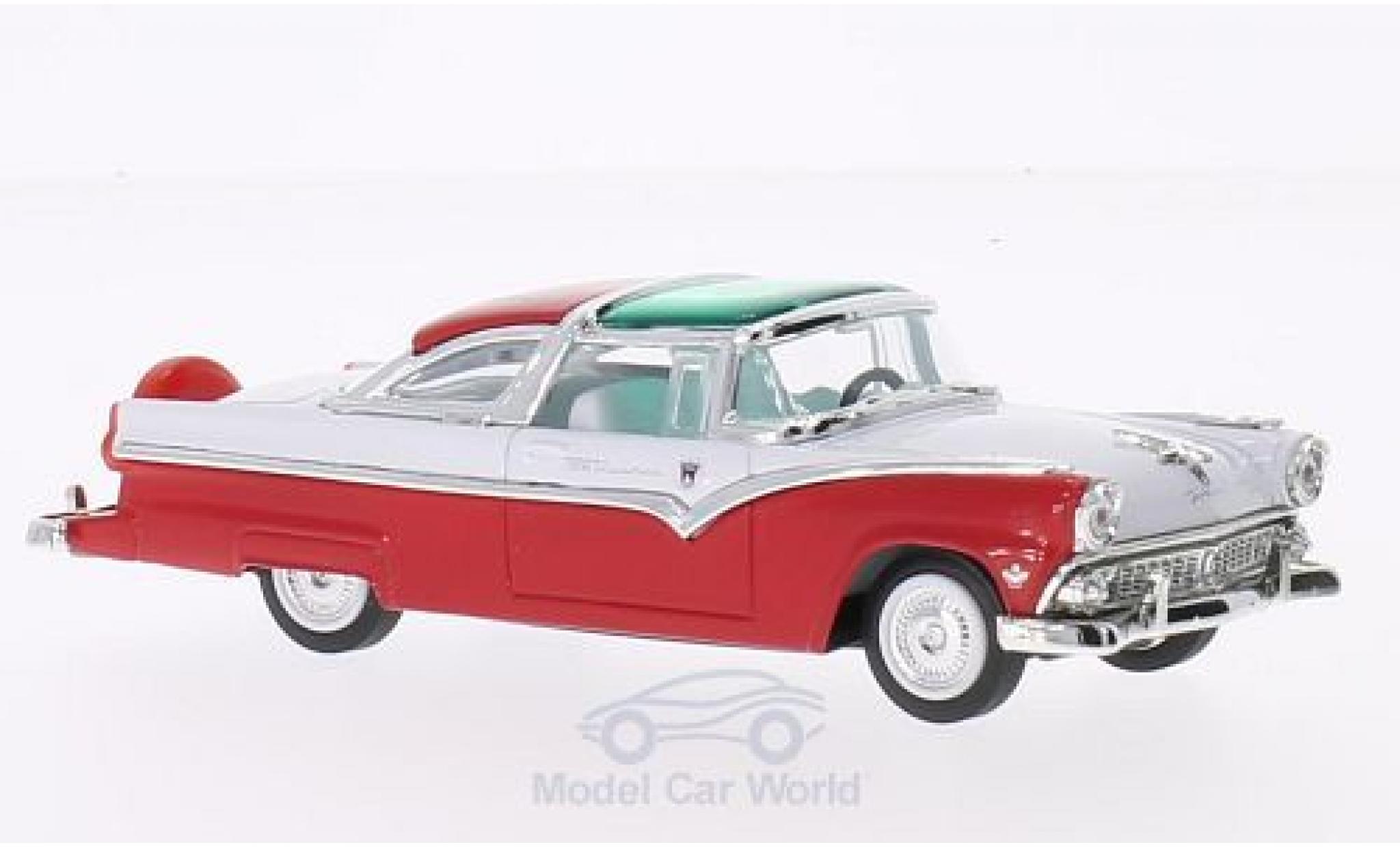 Ford Crown 1/43 Lucky Die Cast Victoria red/white 1955 ohne Vitrine diecast model cars