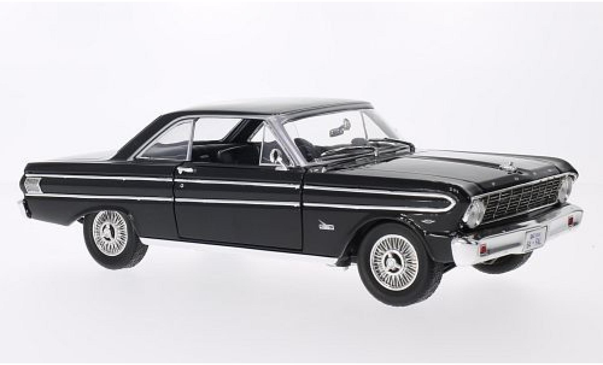 Ford Falcon 1/18 Lucky Die Cast black 1964 diecast model cars