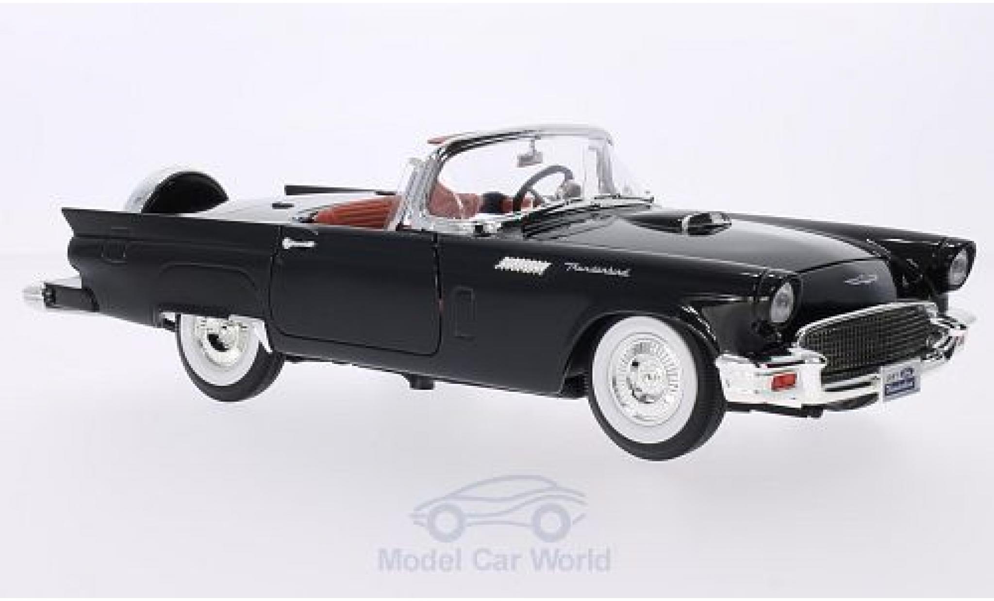 Ford Thunderbird 1/18 Lucky Die Cast black 1957 Hardtop liegt bei diecast model cars