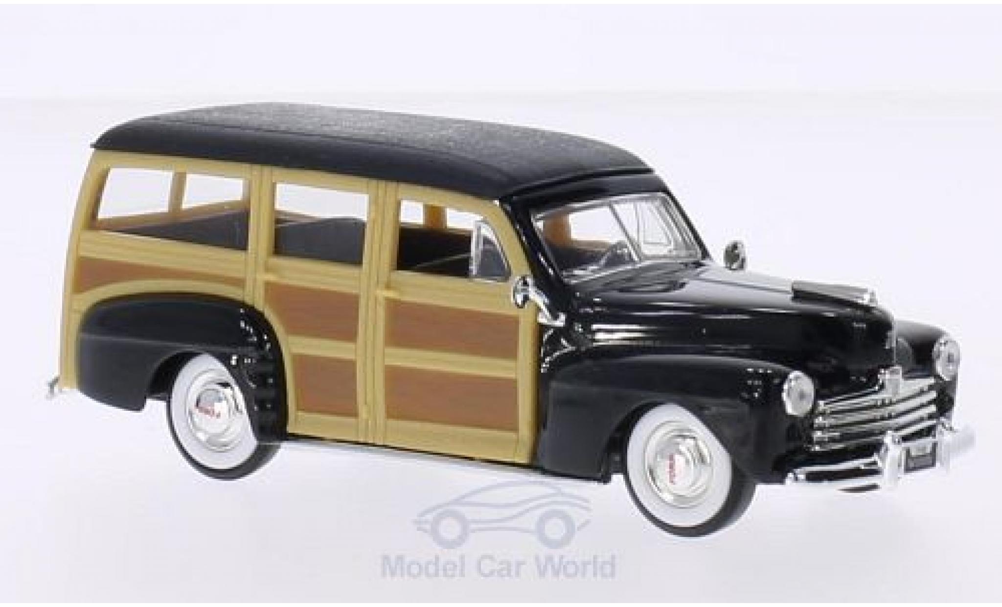 Ford Woody 1/43 Lucky Die Cast black/Holzoptik 1948 ohne Vitrine diecast model cars