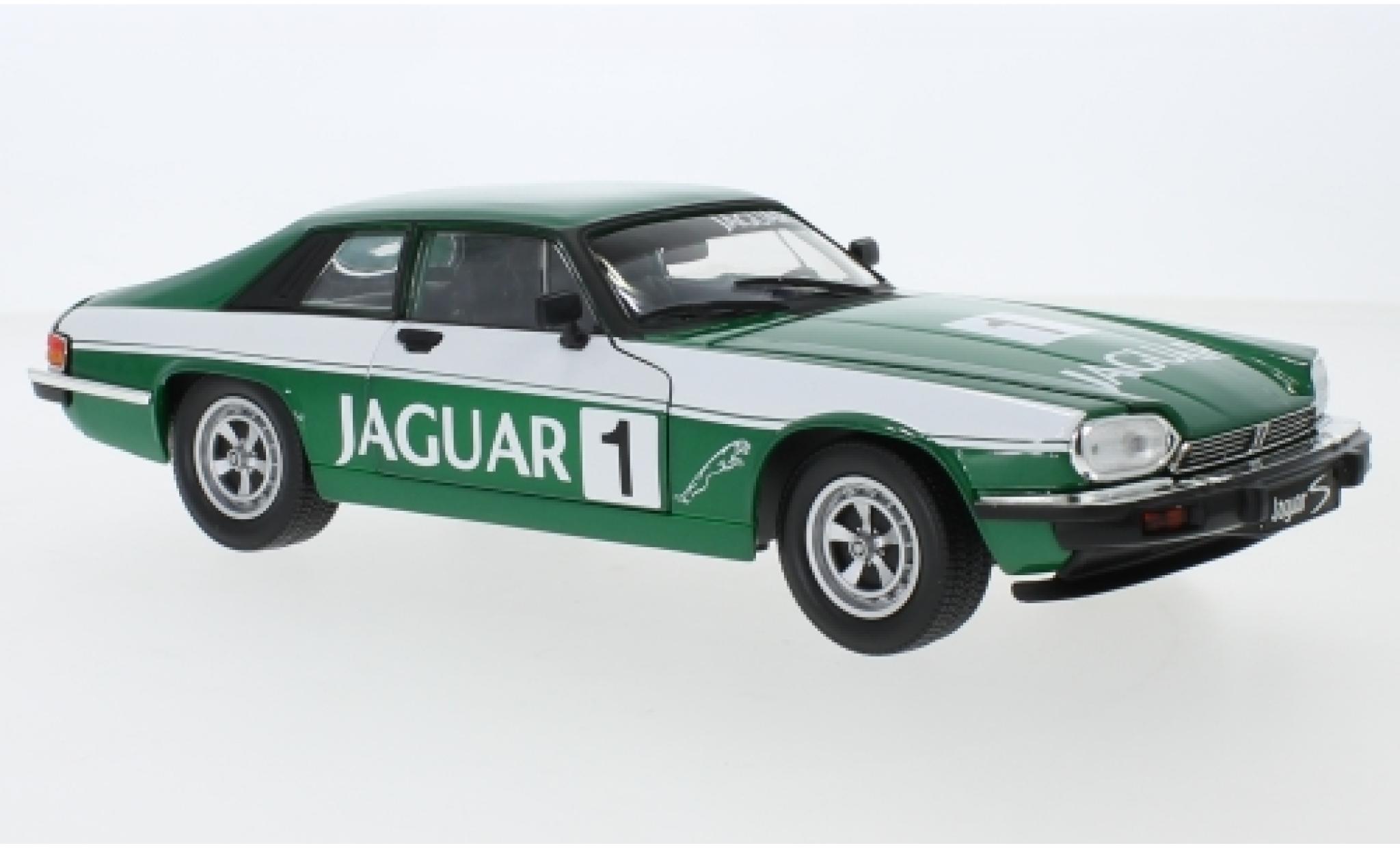 Jaguar XJS 1/18 Lucky Die Cast metallic green/Dekor No.1 1975 diecast model cars