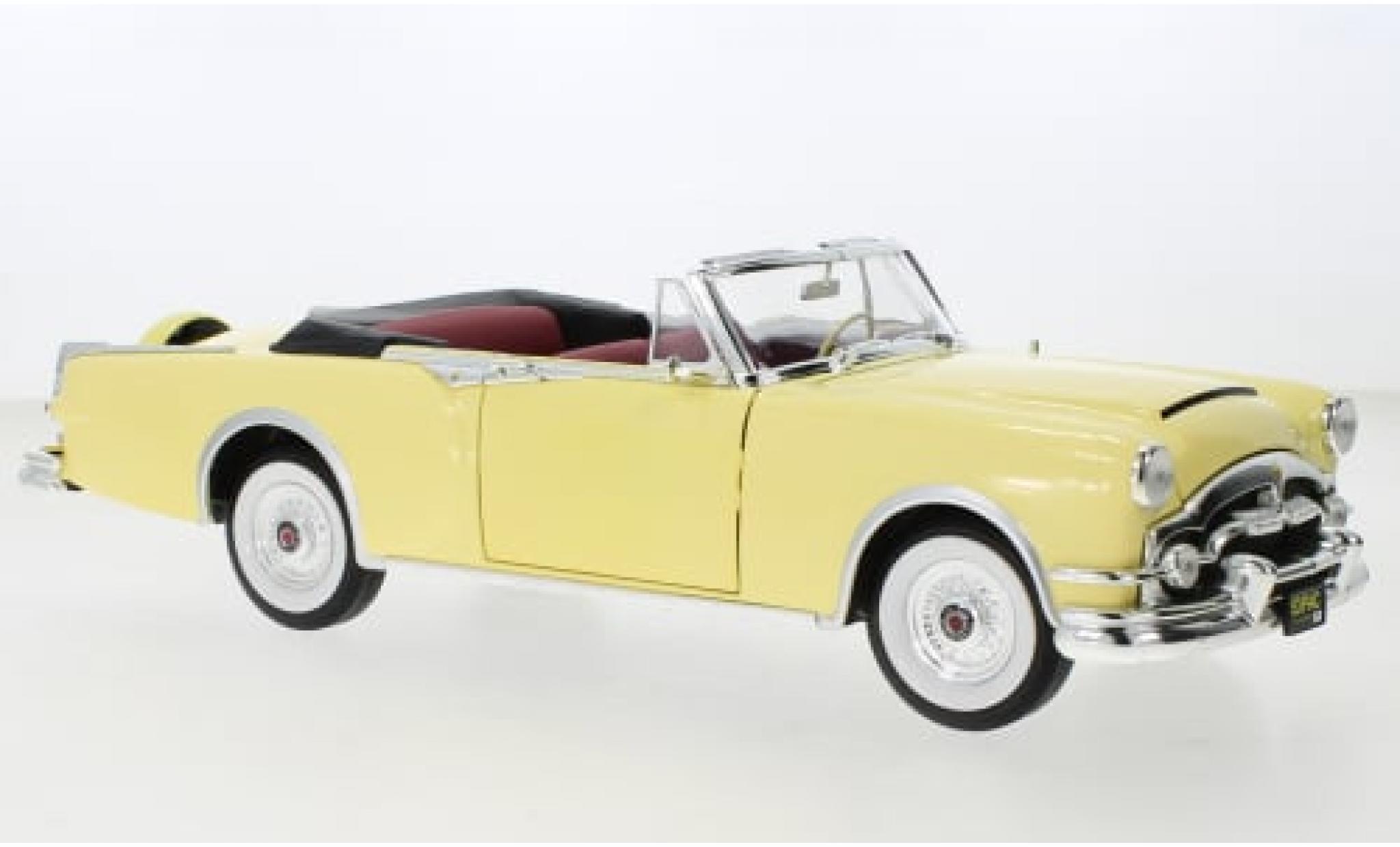 Packard Caribbean 1/18 Lucky Die Cast yellow 1953 1:18 diecast model cars