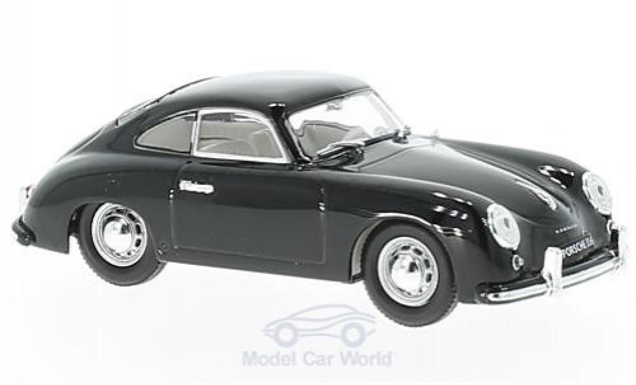 Porsche 356 1/43 Lucky Die Cast black 1952 diecast model cars