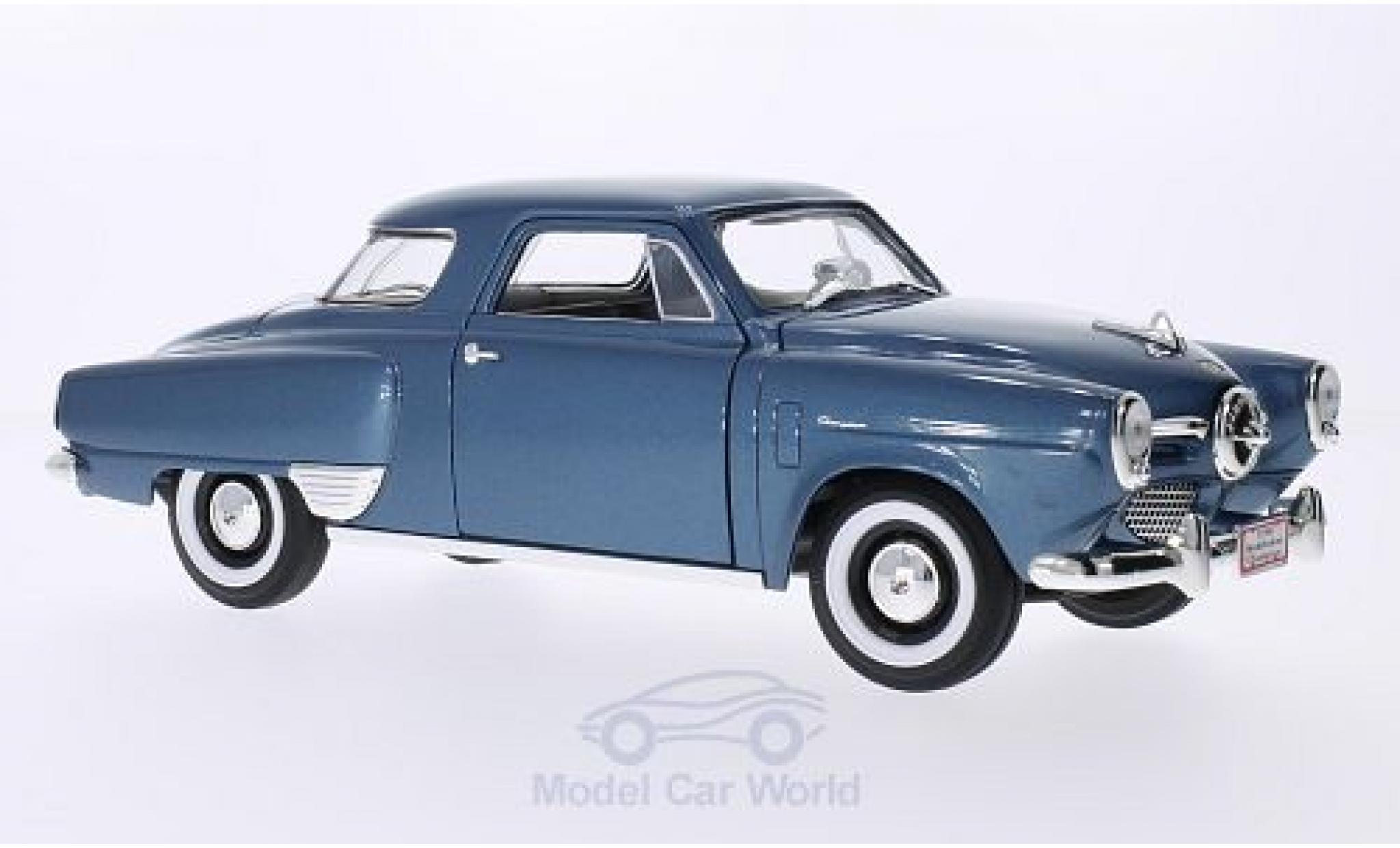 Studebaker Champion 1/18 Lucky Die Cast metallic blue 1950 diecast model cars