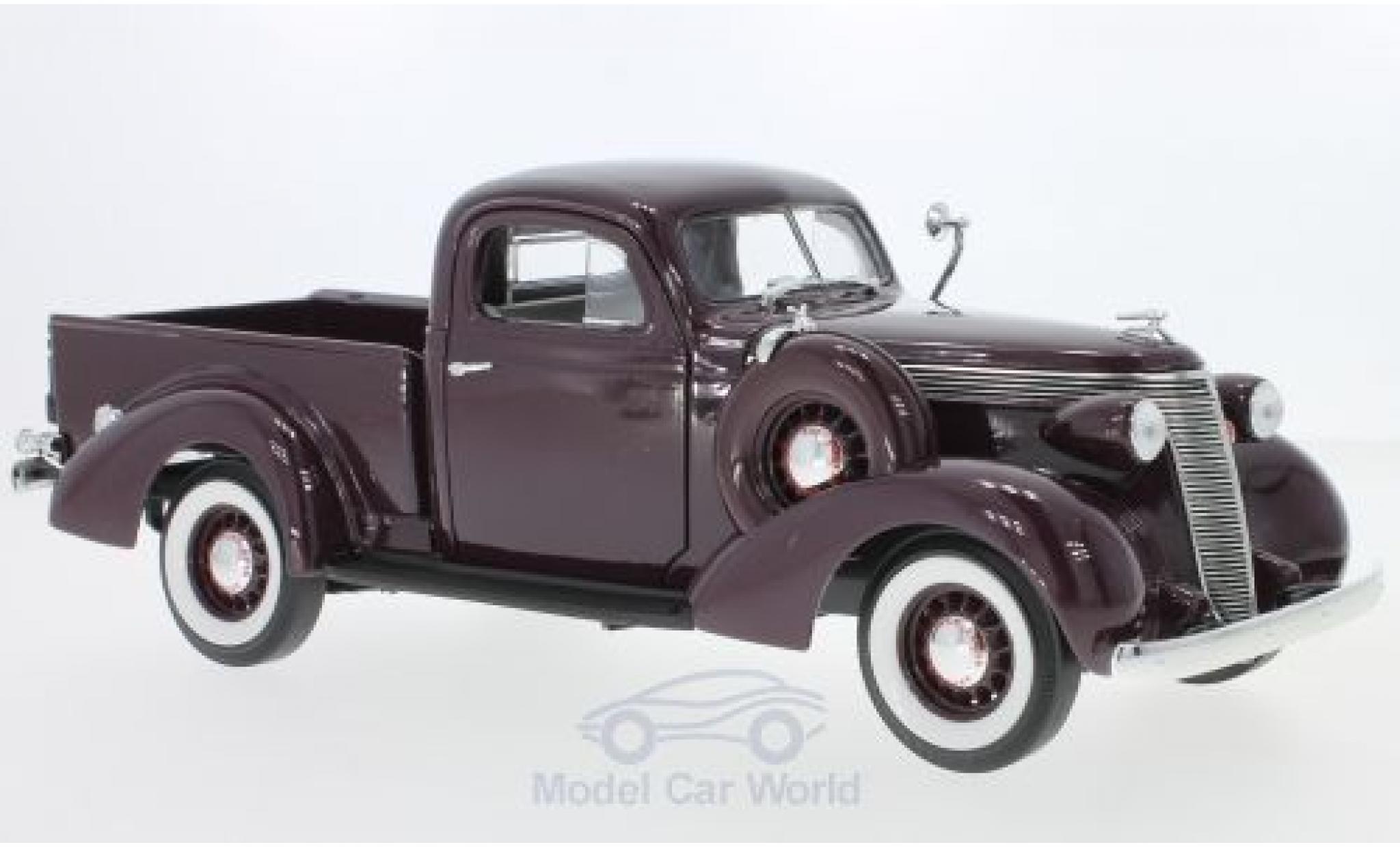Studebaker Coupe Express 1/18 Lucky Die Cast Pick Up red 1937 diecast model cars