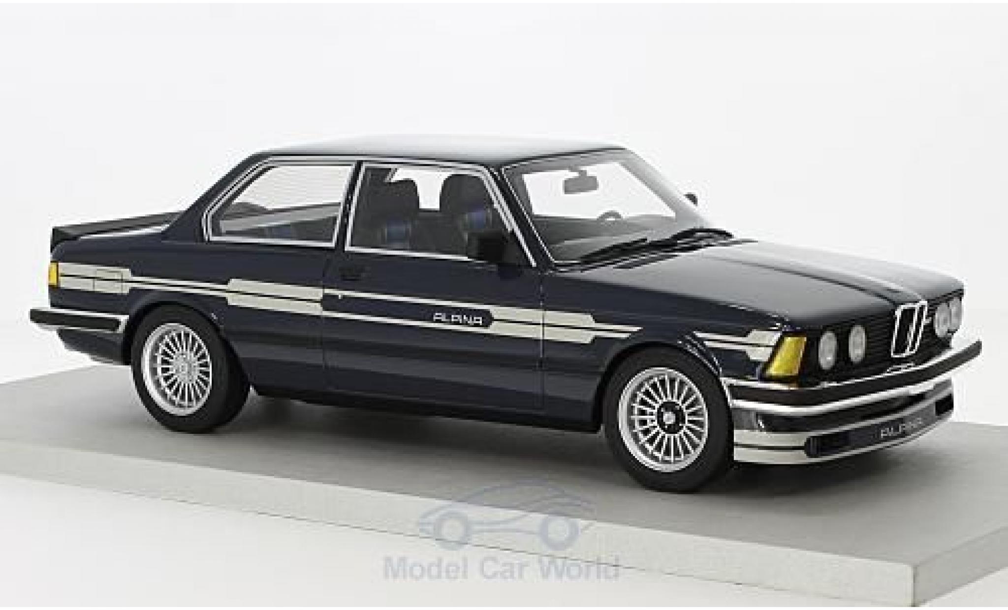 Bmw 323 1/18 Lucky Step Models Alpina C1 2.3 blue/grey 1983 diecast model cars