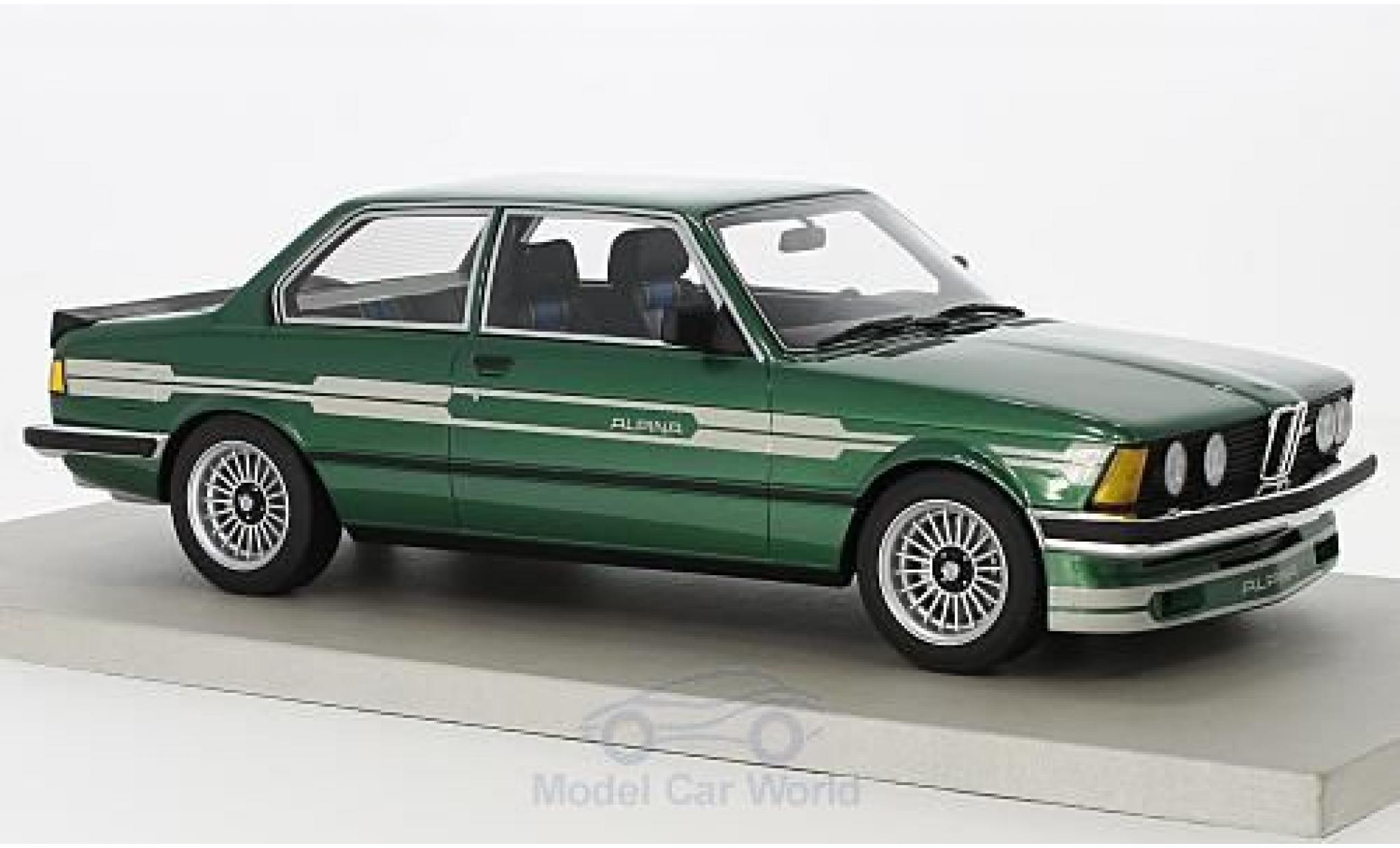Bmw 323 1/18 Lucky Step Models Alpina C1 2.3 metallic green/grey 1983 diecast model cars