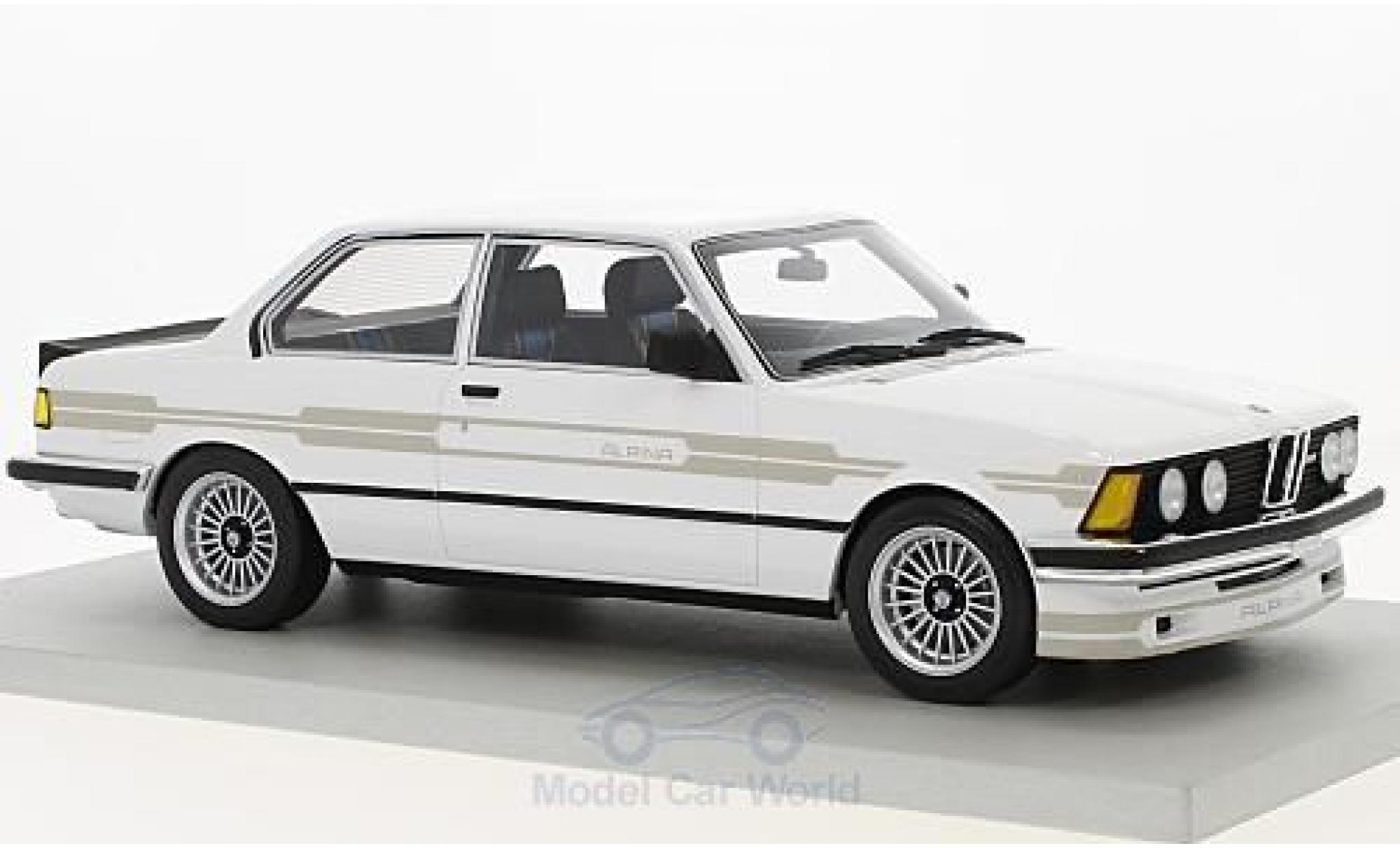 Bmw 323 1/18 Lucky Step Models Alpina white 1983 diecast model cars