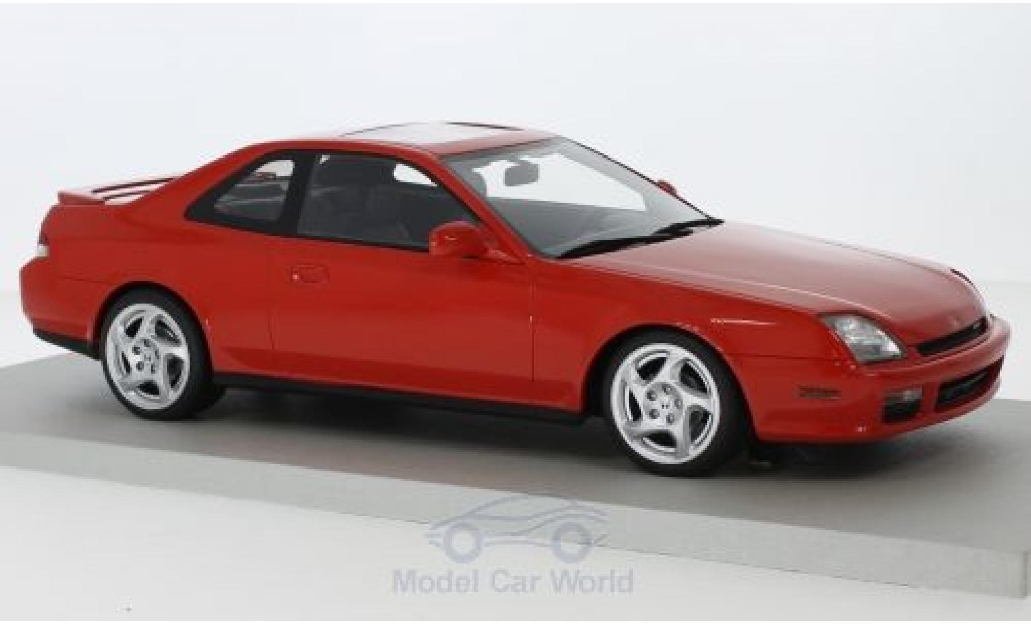 Honda Prelude 1/18 Lucky Step Models red 1997 diecast model cars