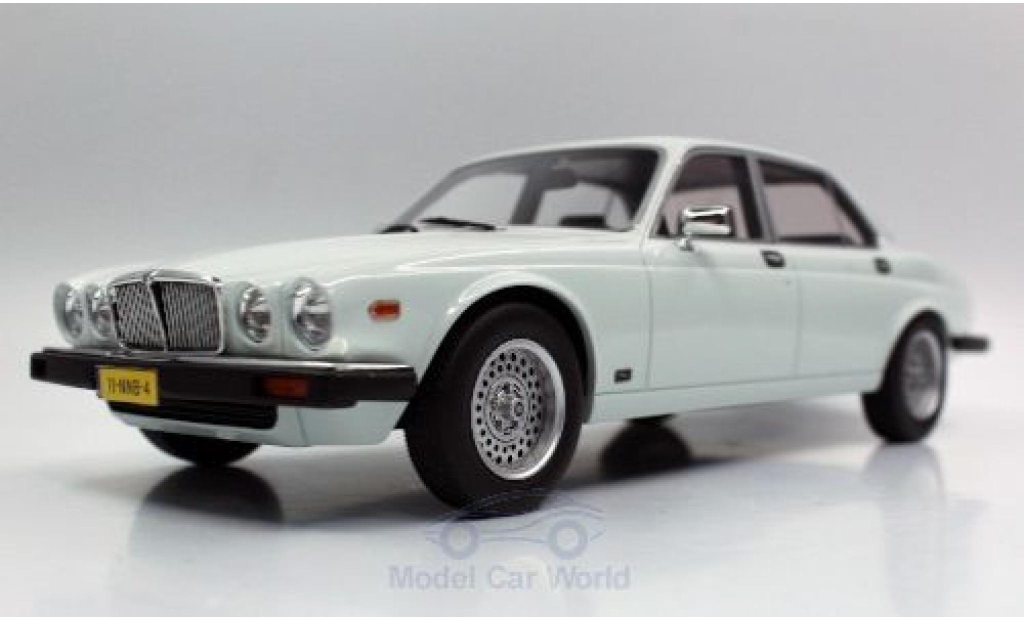 Jaguar XJ 1/18 Lucky Step Models 6 white 1982 diecast model cars