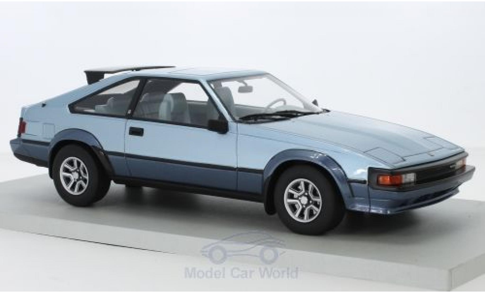 Toyota Celica 1/18 Lucky Step Models Supra MkII metallic blue/metallic blue diecast model cars