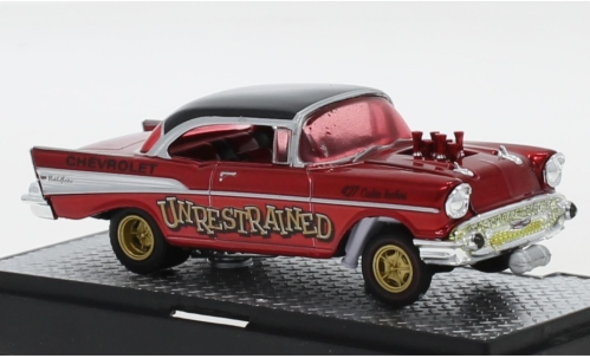 Chevrolet Bel Air 1/64 M2 Machines Gasser Unrestrained 1957 diecast model cars