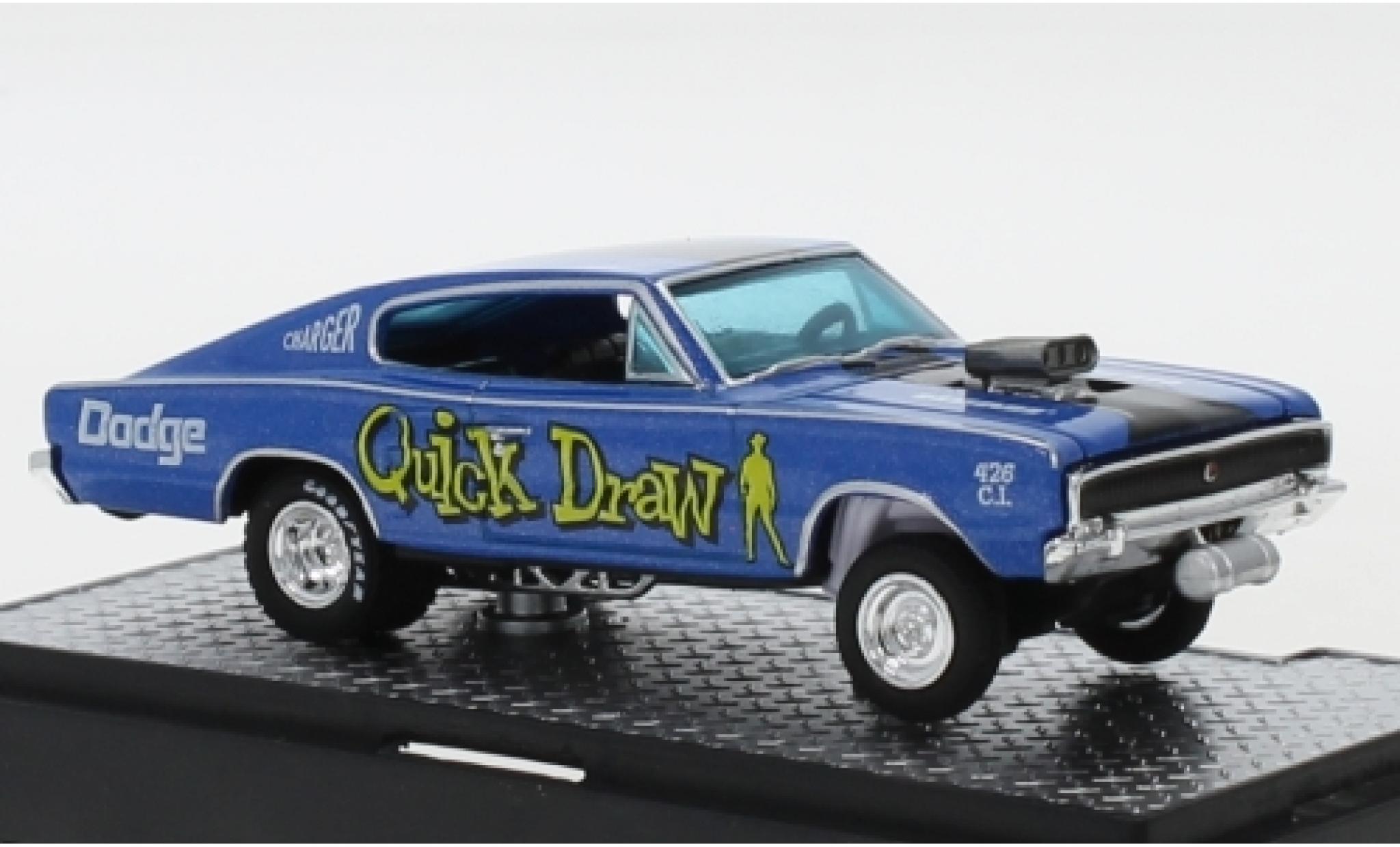 Dodge Charger 1/64 M2 Machines Gasser Quick Draw 1966 diecast model cars