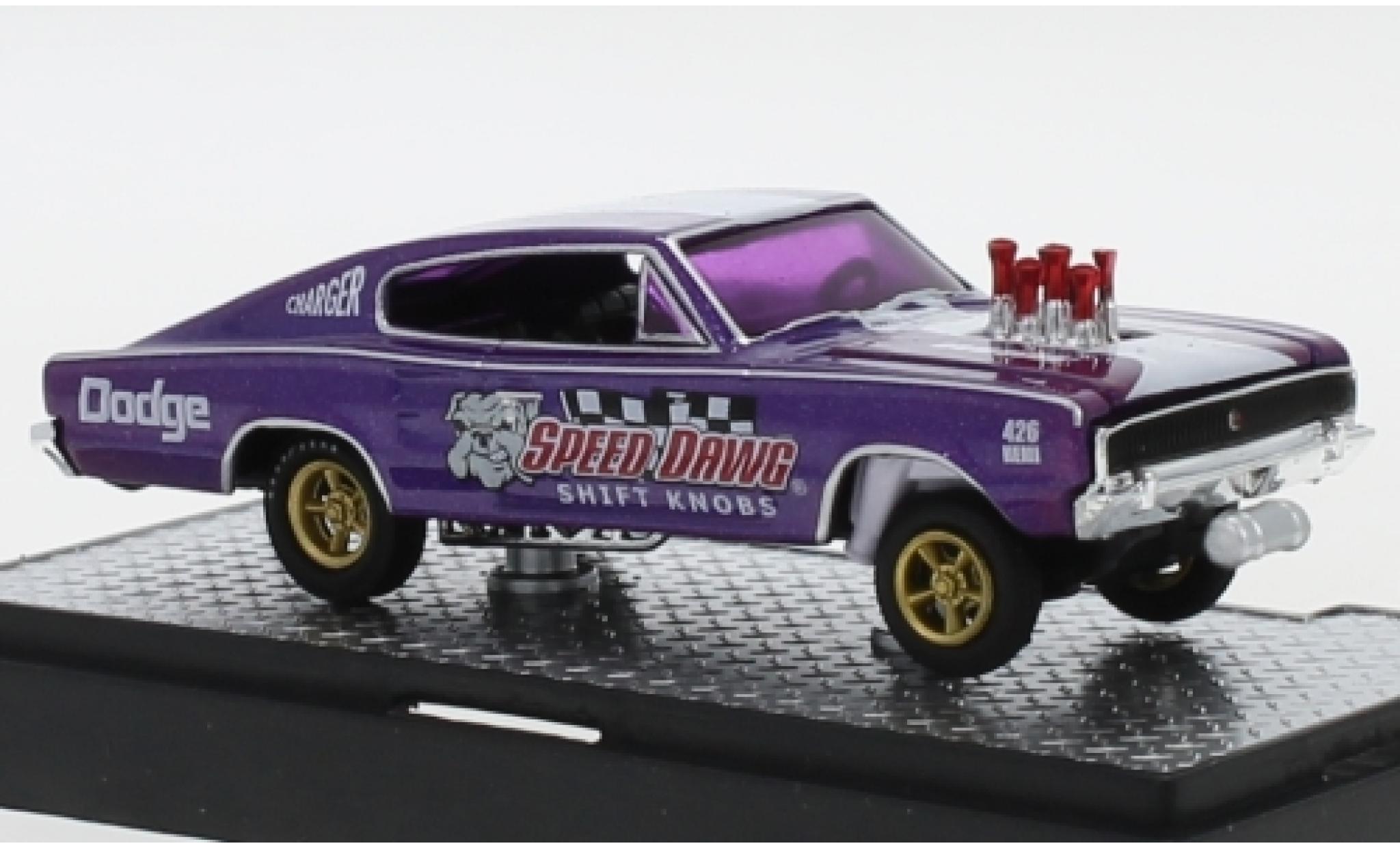 Dodge Charger 1/64 M2 Machines Gasser Speed Dawg 1966 diecast model cars