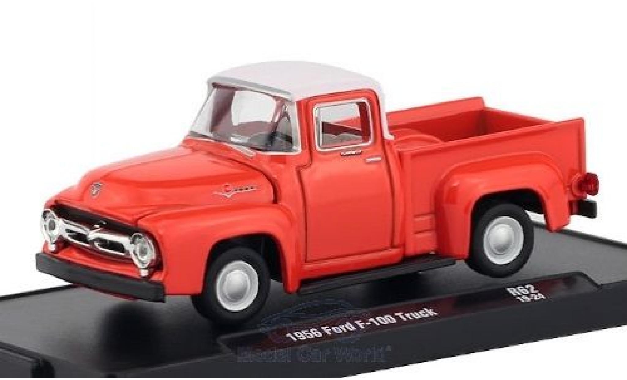 Ford F-1 1/64 M2 Machines 00 Truck red/white 1956 diecast model cars