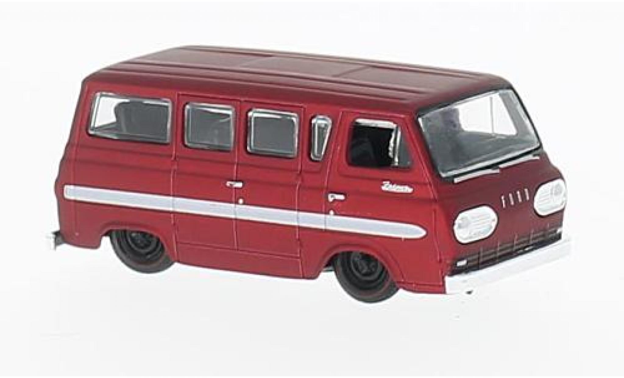 Ford Falcon 1/64 M2 Machines Club Wagon red 1965 diecast model cars