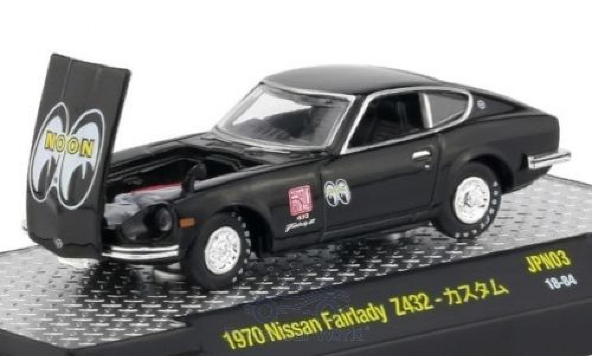 Nissan Fairlady Z 1/64 M2 Machines 432 black 1970 diecast model cars